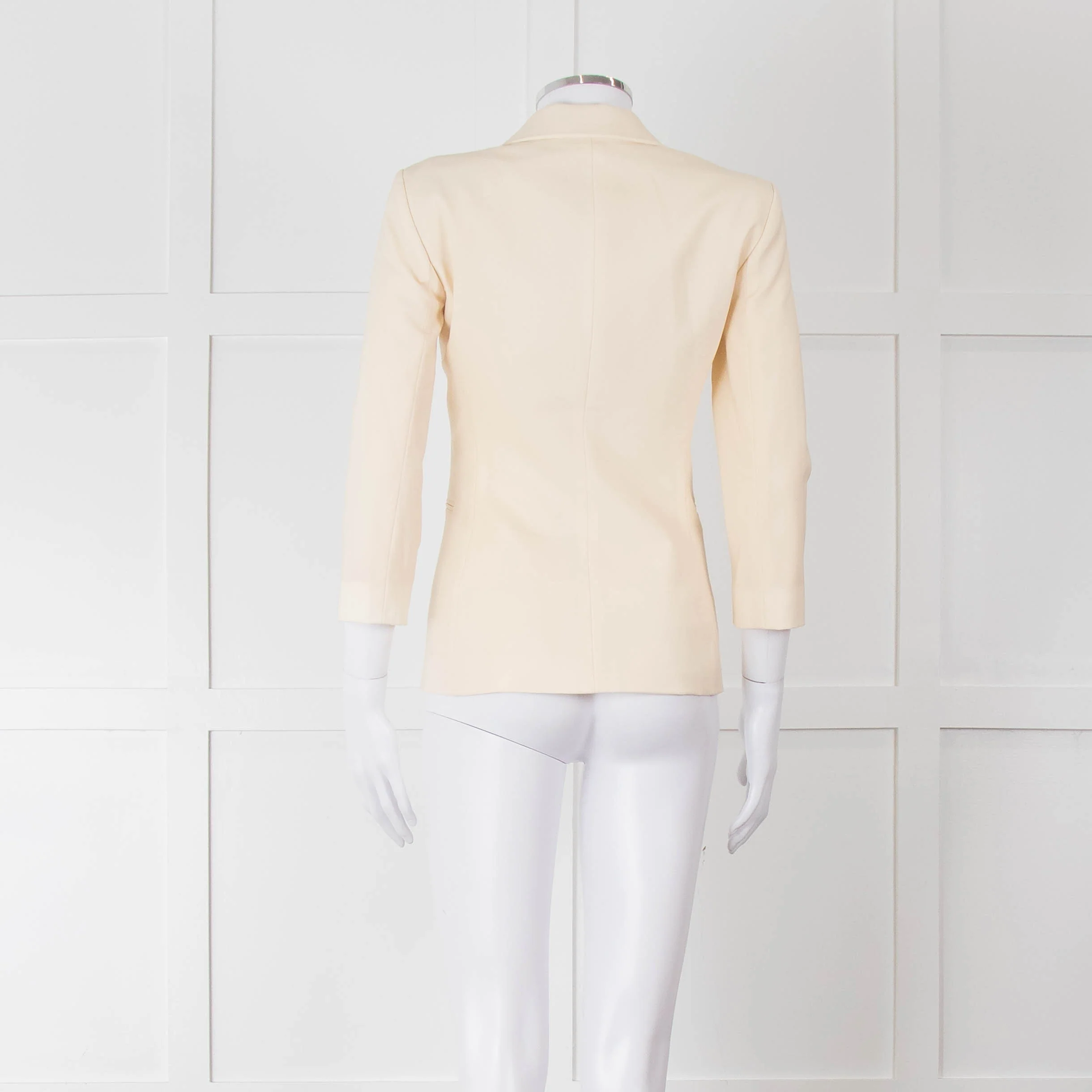 The Row Cream Tailored Blazer Jacket - Image 5