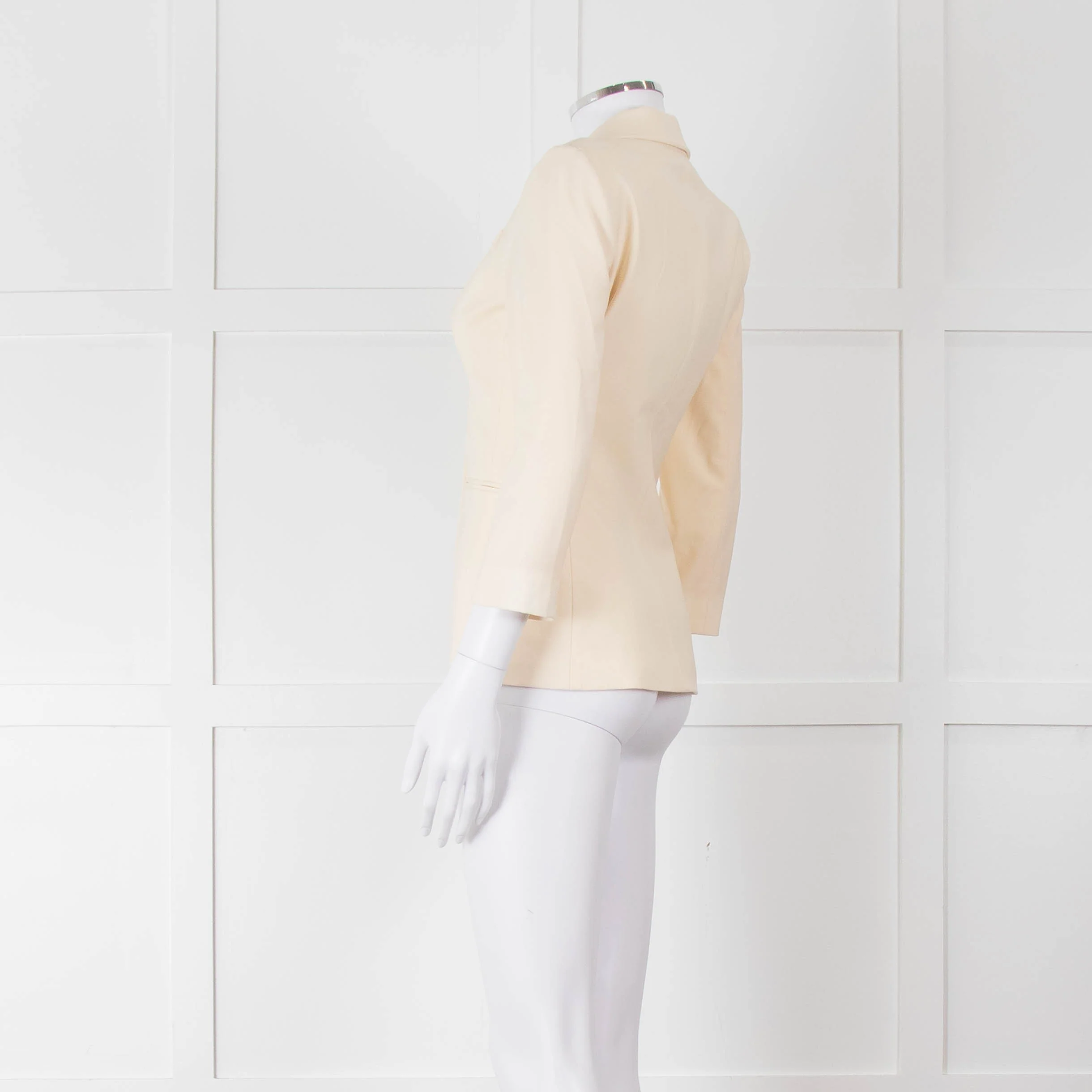 The Row Cream Tailored Blazer Jacket - Image 6