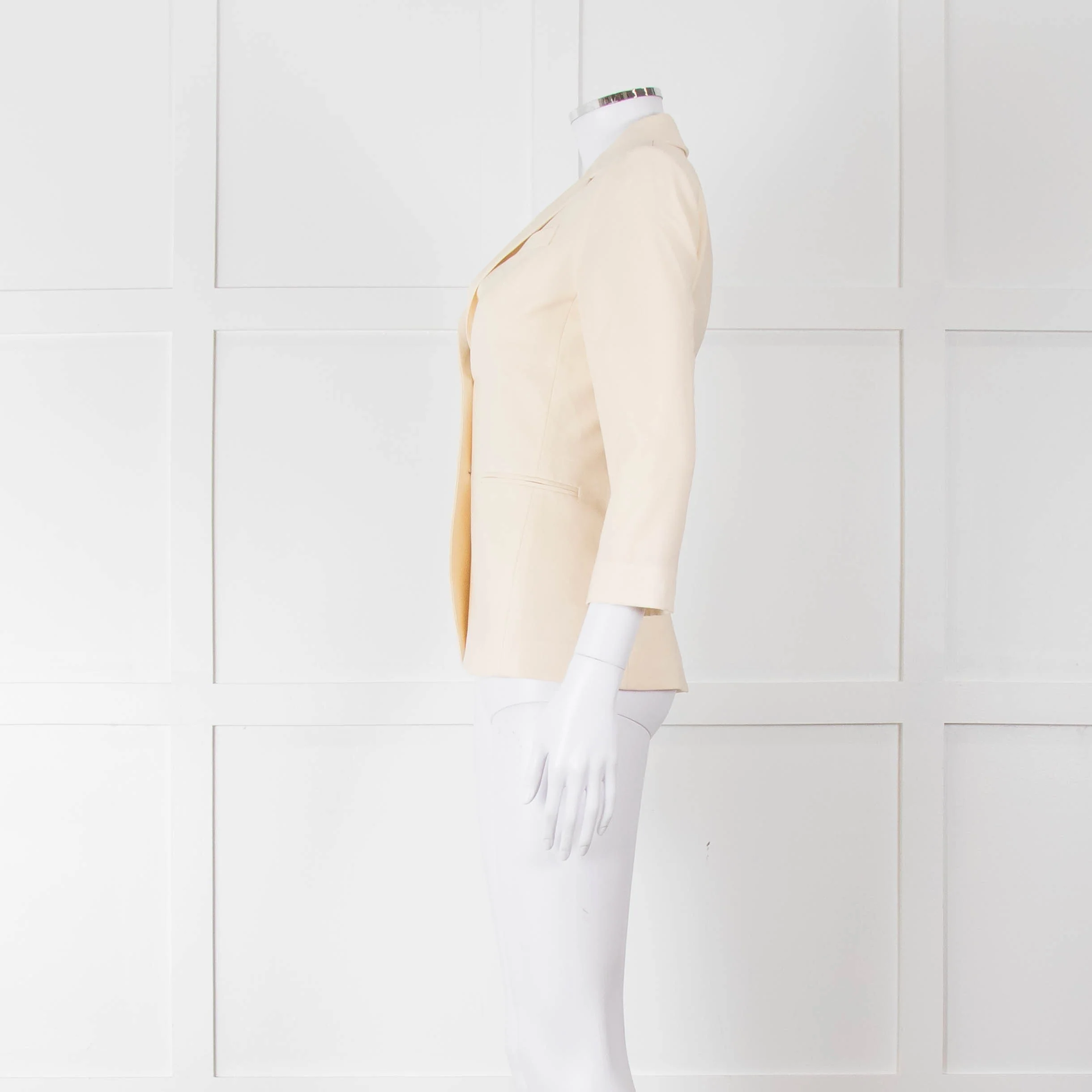 The Row Cream Tailored Blazer Jacket - Image 7