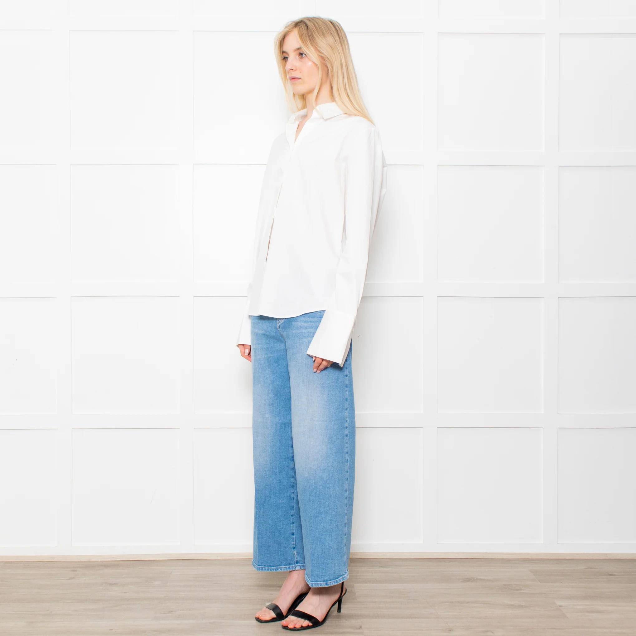 The Row White Shirt Double Cuffs - Image 3