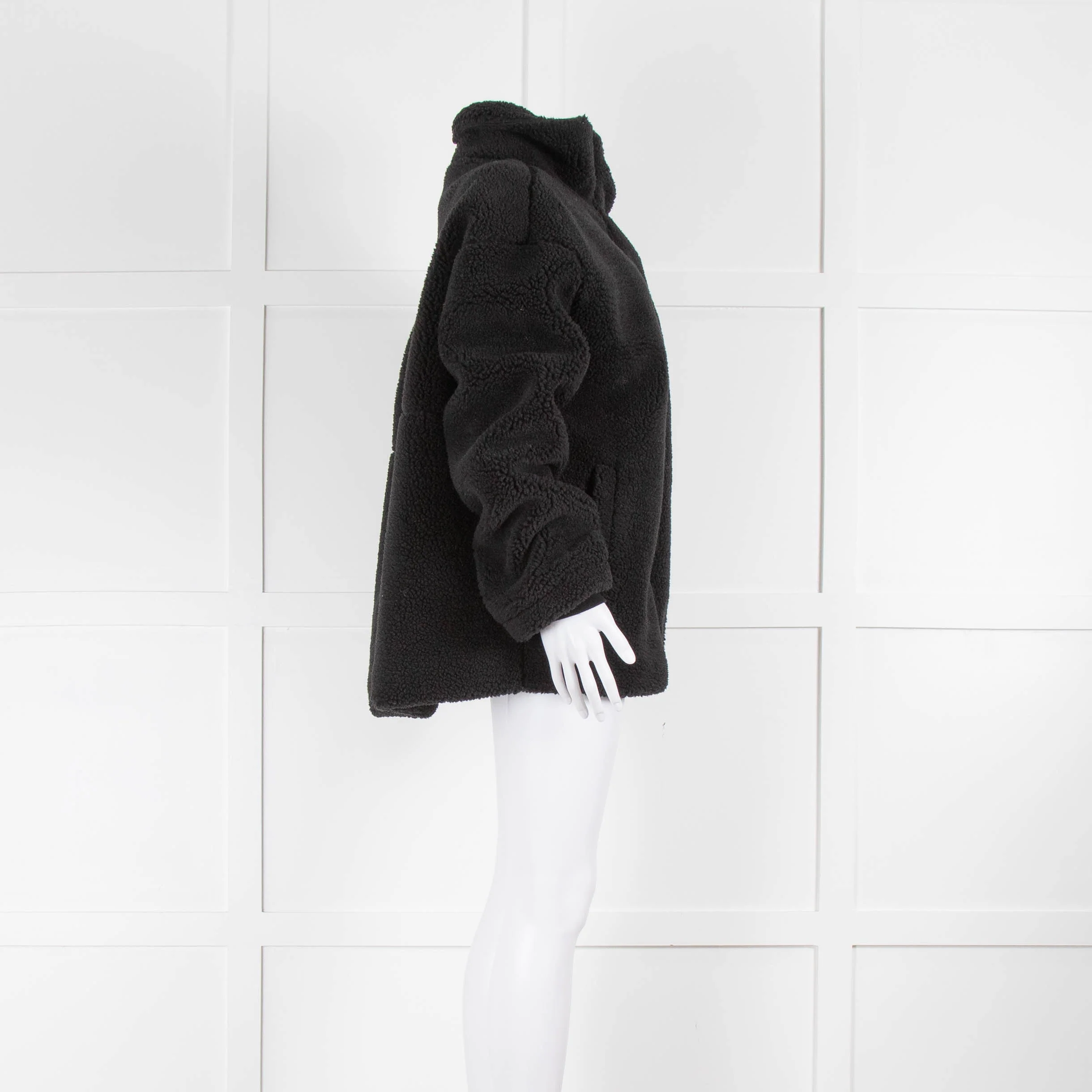 The Upside Black Borg Stand Up Collar Fleece - Image 2