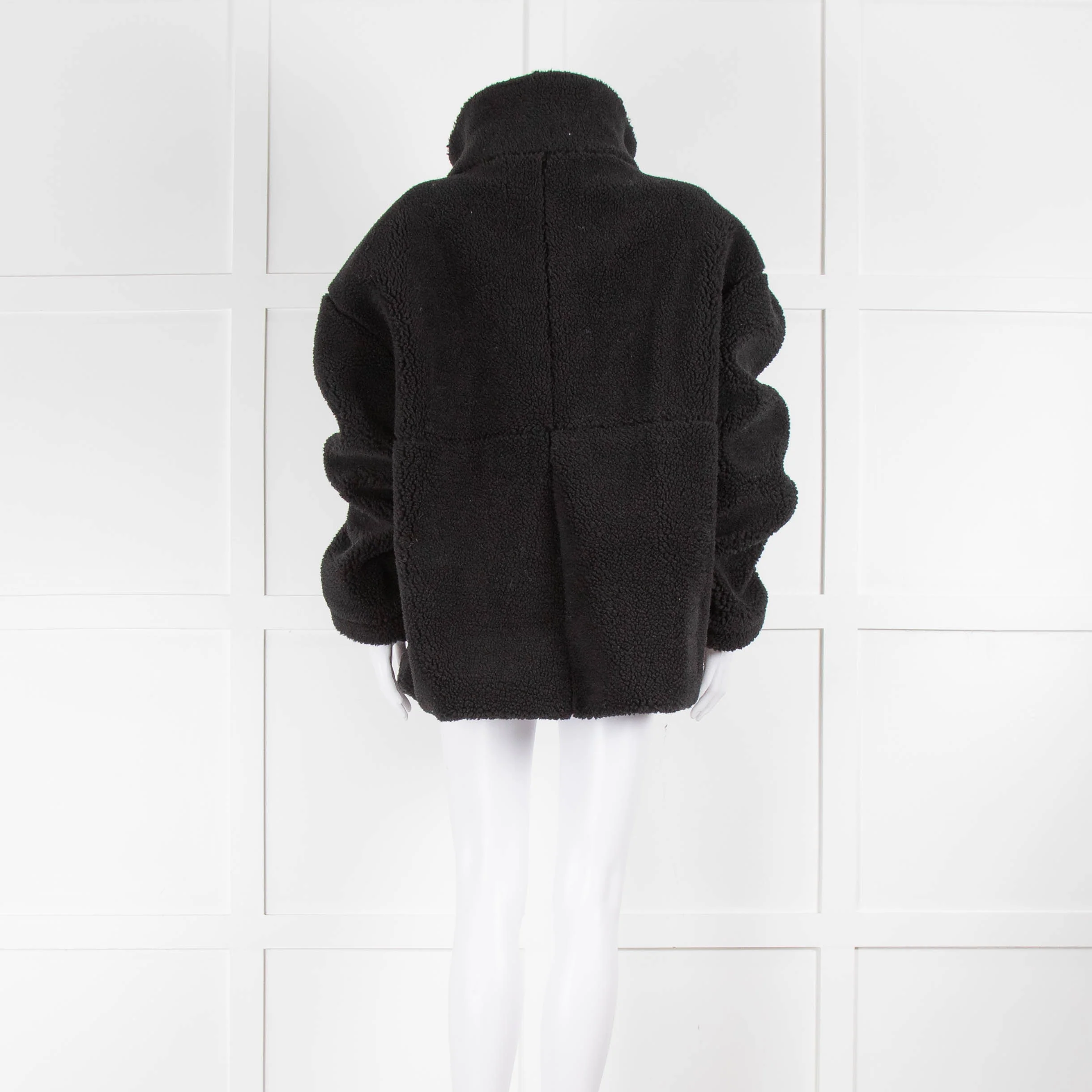 The Upside Black Borg Stand Up Collar Fleece - Image 3