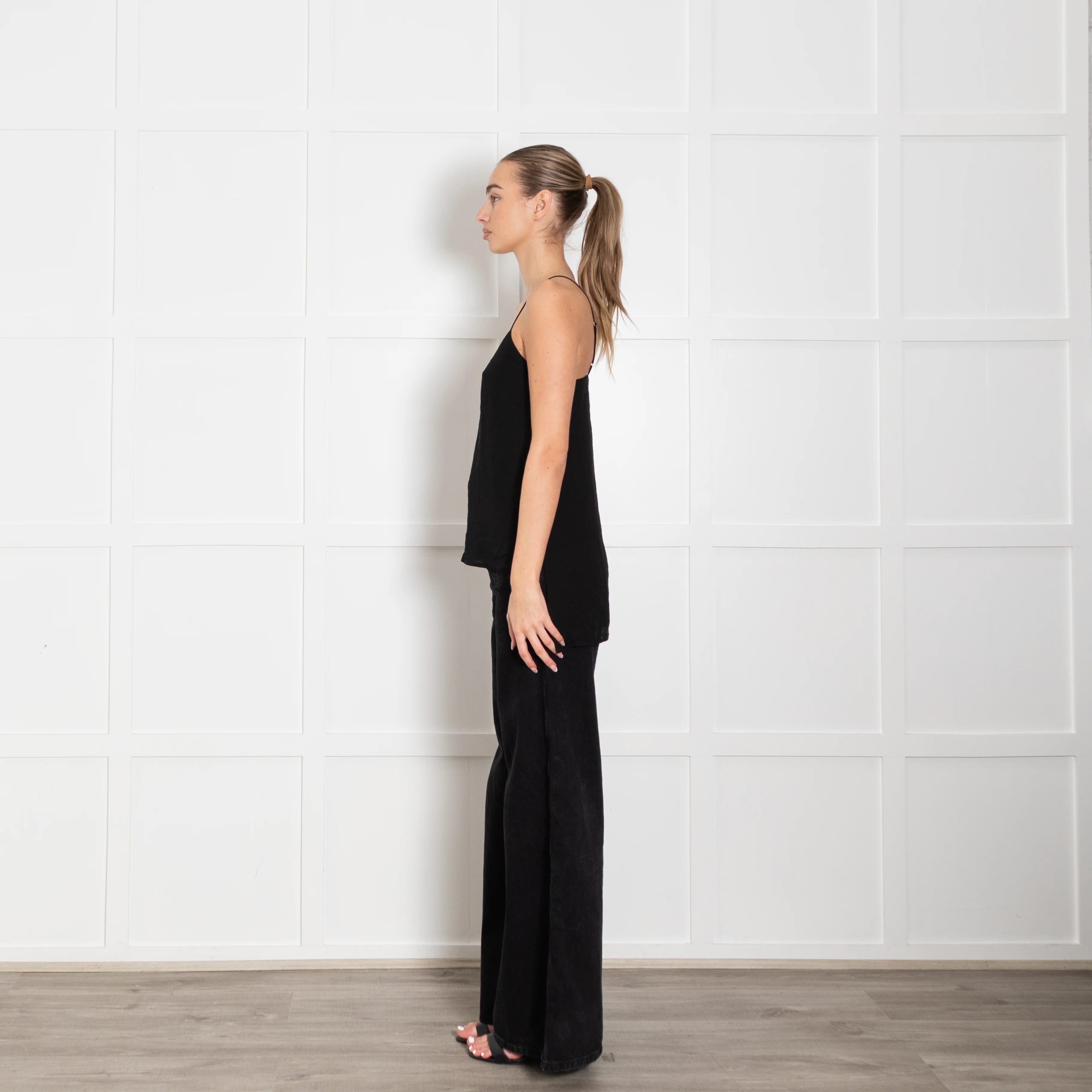 Theory Black Layered Camisole - Image 4