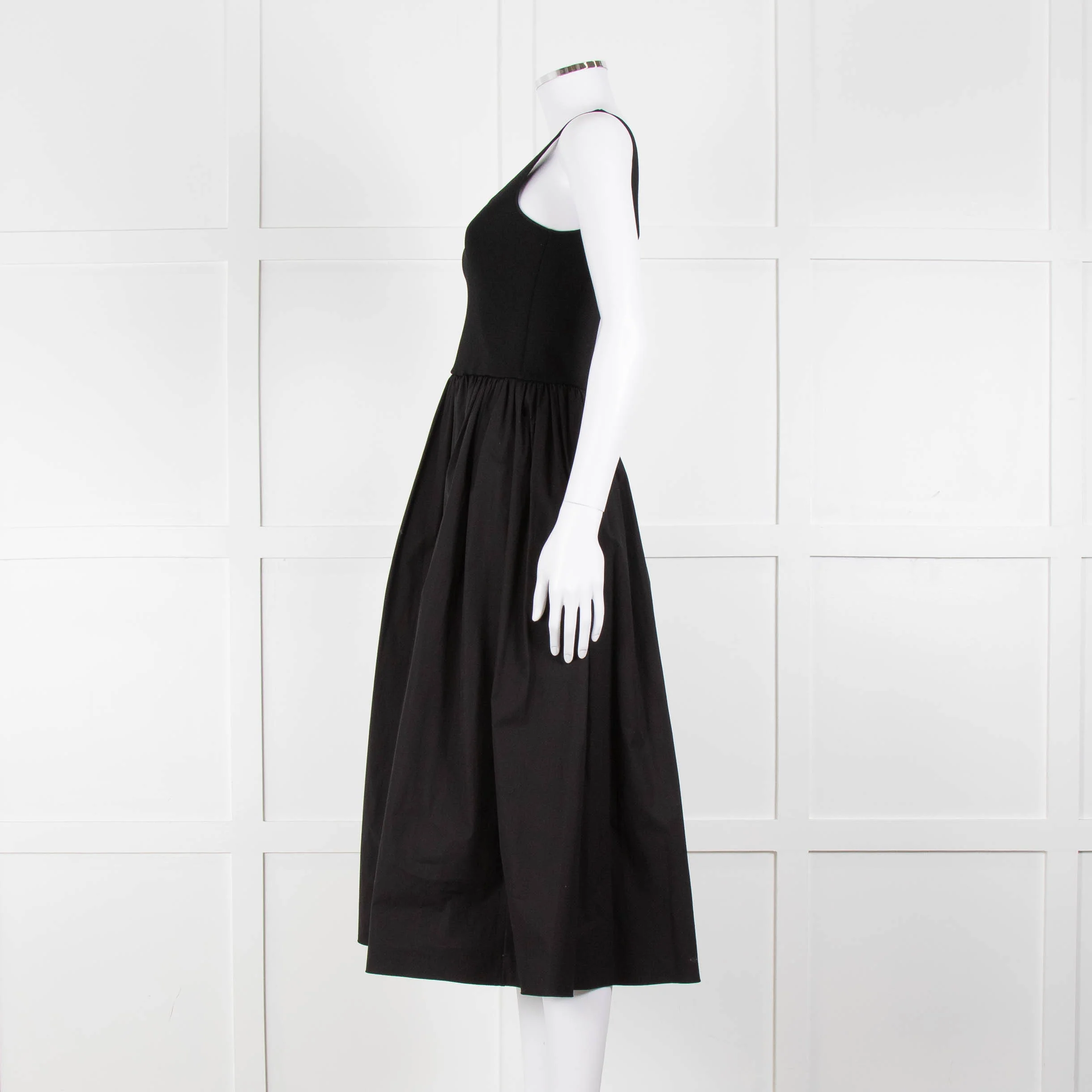 Theory Black Stretchy Top Sleeveless Dress - Image 7