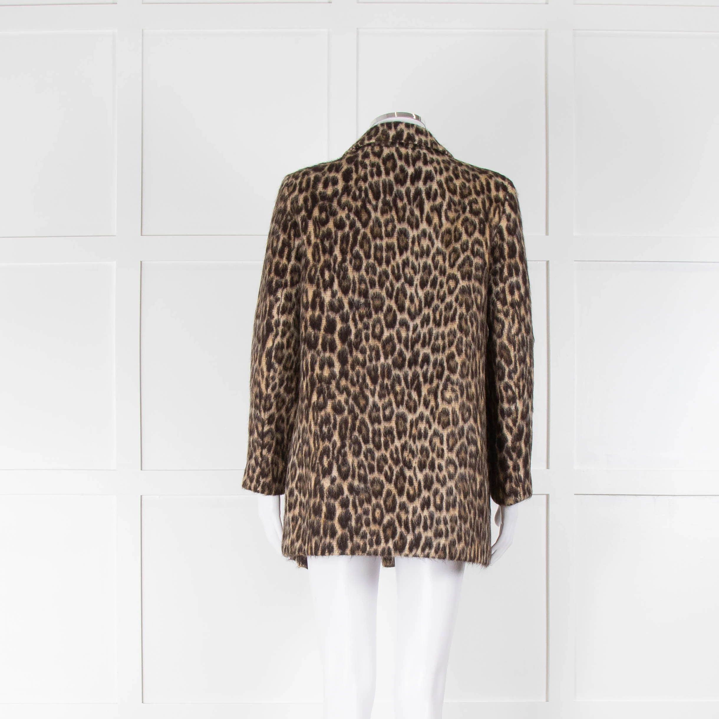 Theory Leopard Print Short Coat - Image 3