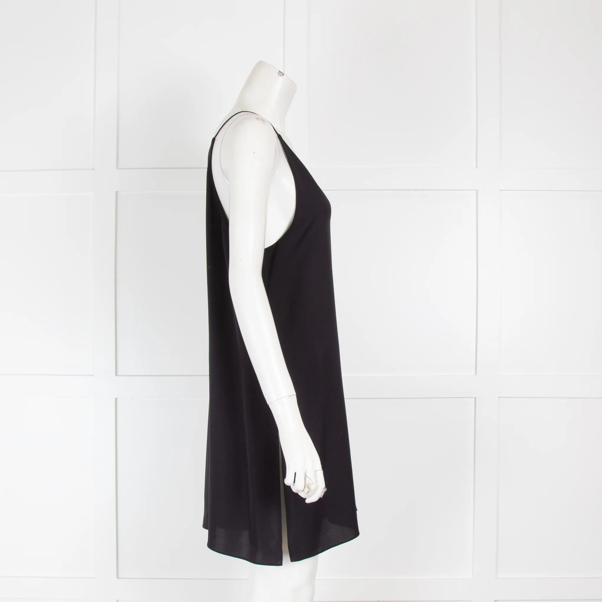Theory Navy Silk Top - Image 2