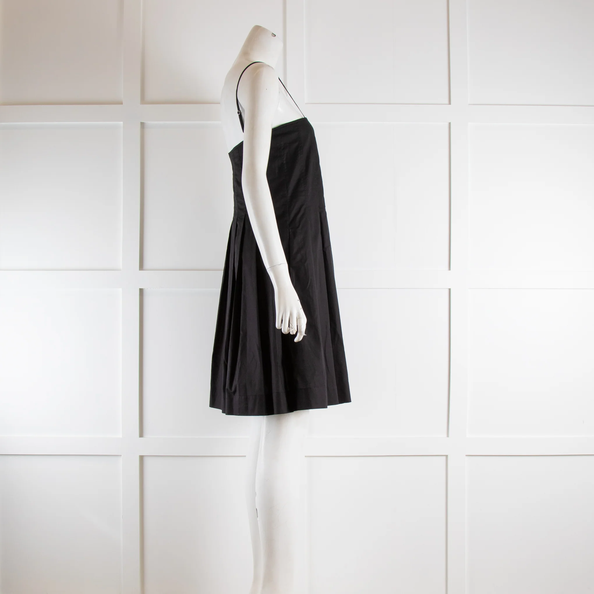 Three Graces Black Midi Sun Dress - Image 2