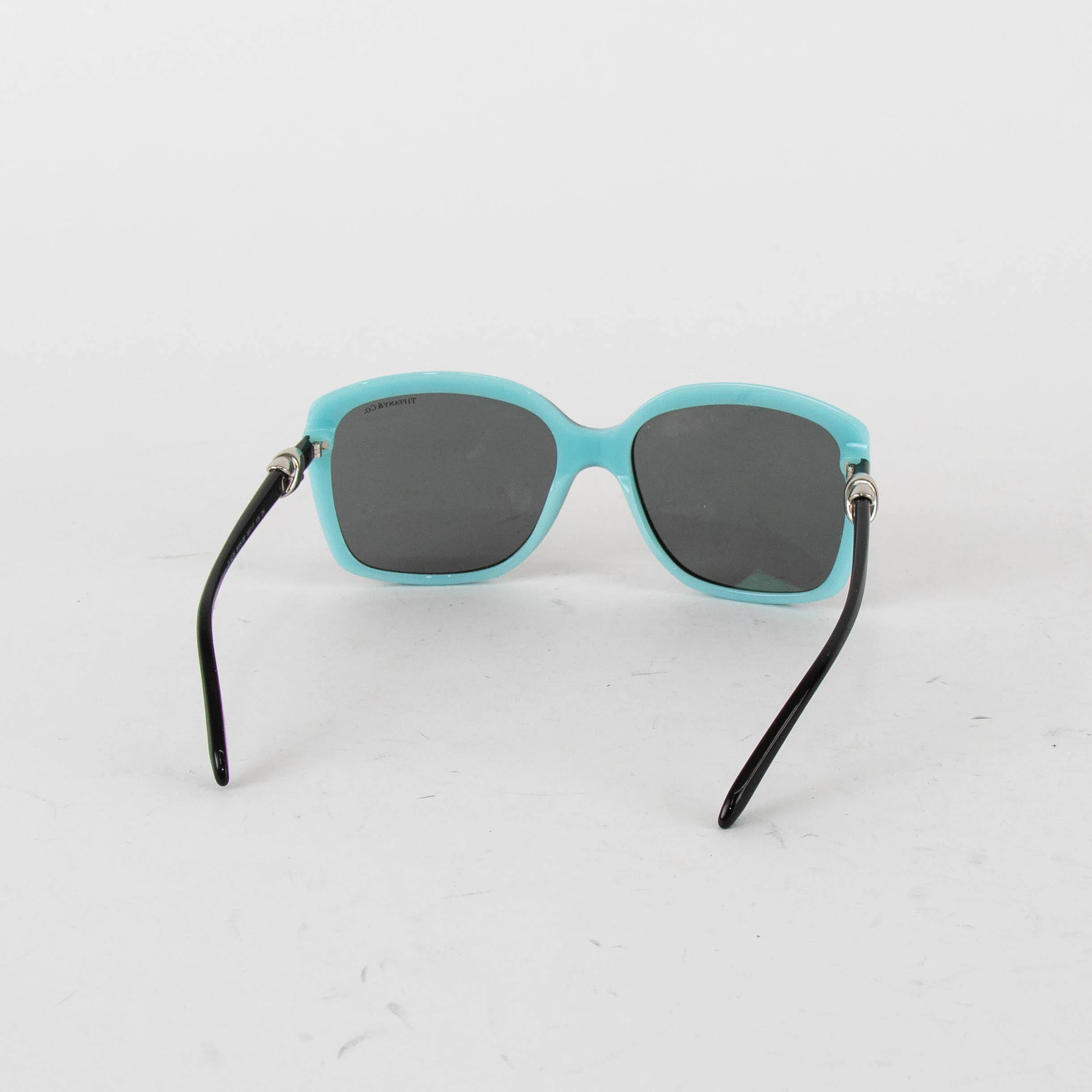 Tiffany & Co Square Frame Sunglasses with Tiffany Blue Back - Image 5