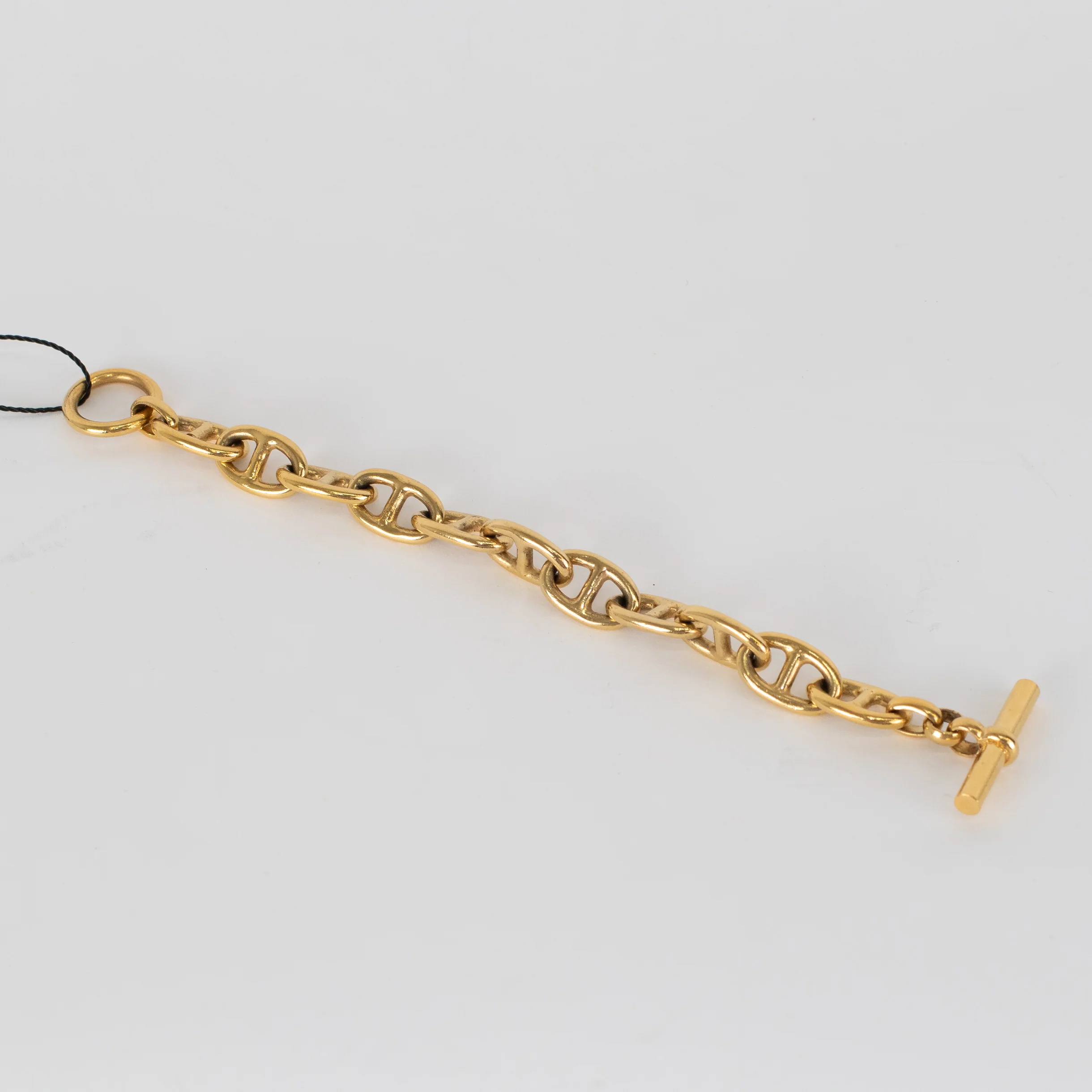 Tilly Sveaas Gold Chunky Anchor Linked Bracelet