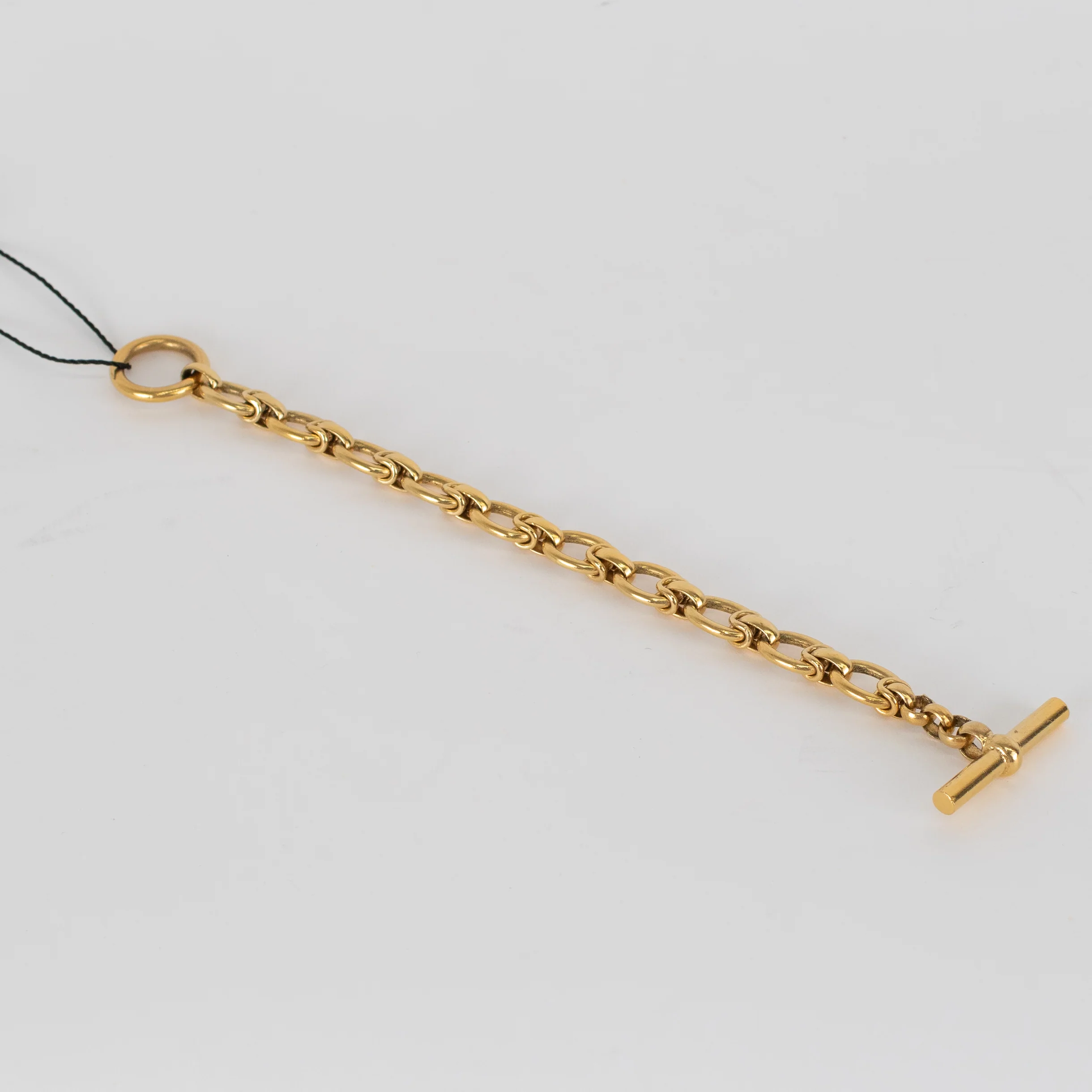 Tilly Sveaas Small Gold Interlock Bracelet