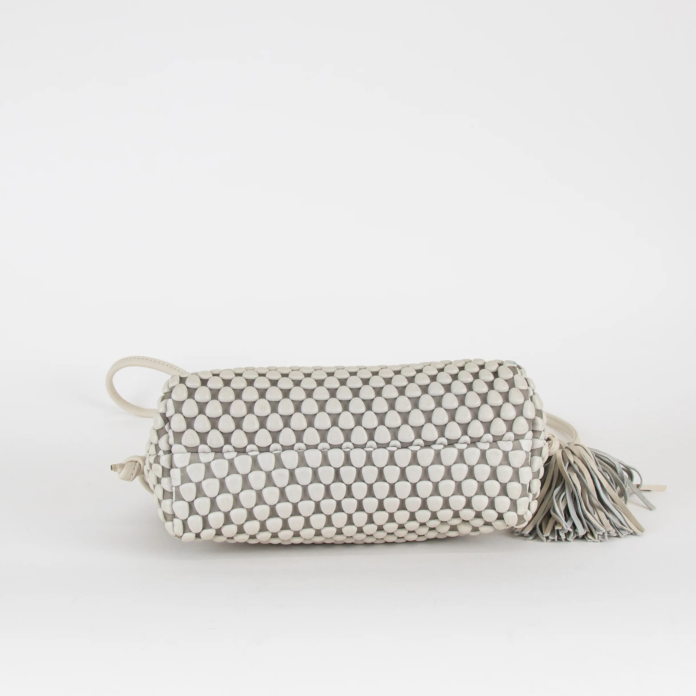 Tissa Fontaneda Large Light Grey Gizmo Bag - Image 6