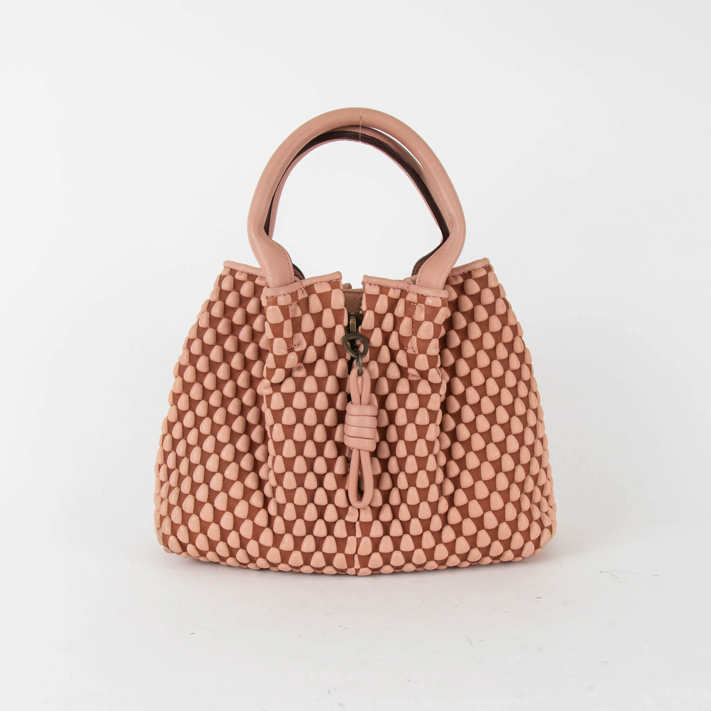 Tissa Fontaneda Pink & Brown Mini Surprise Shopper