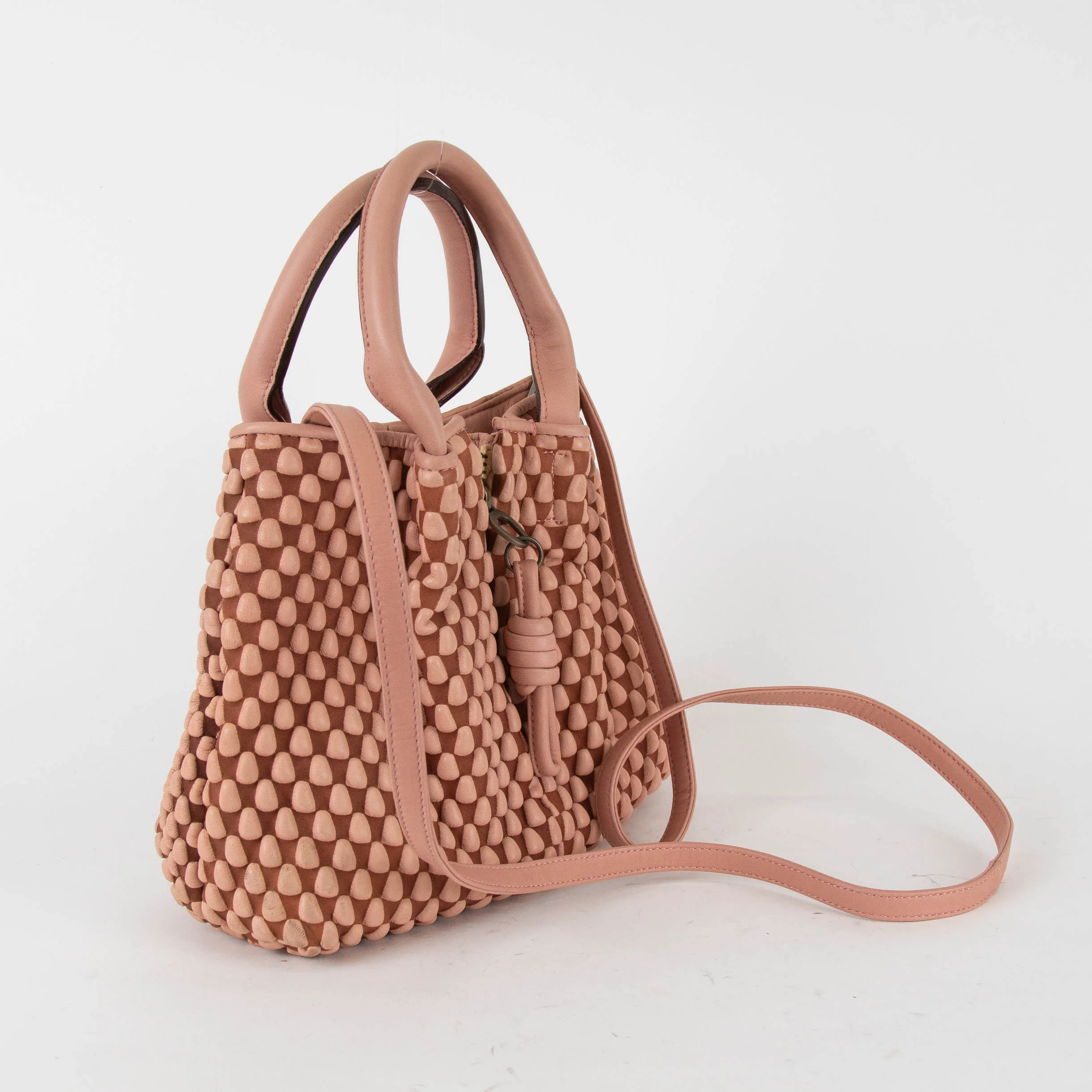 Tissa Fontaneda Pink & Brown Mini Surprise Shopper - Image 2