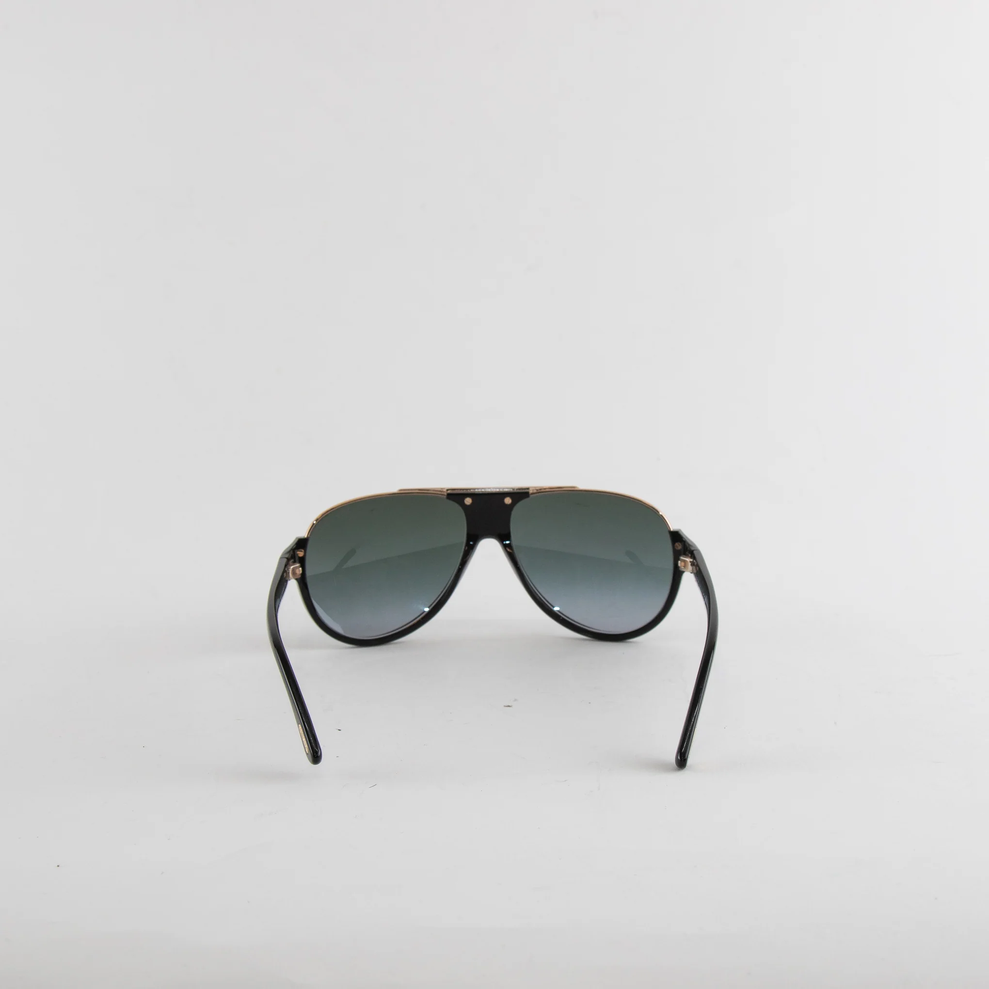 Tom Ford Dimitry Black Sunglasses With Gold Rim - Image 4