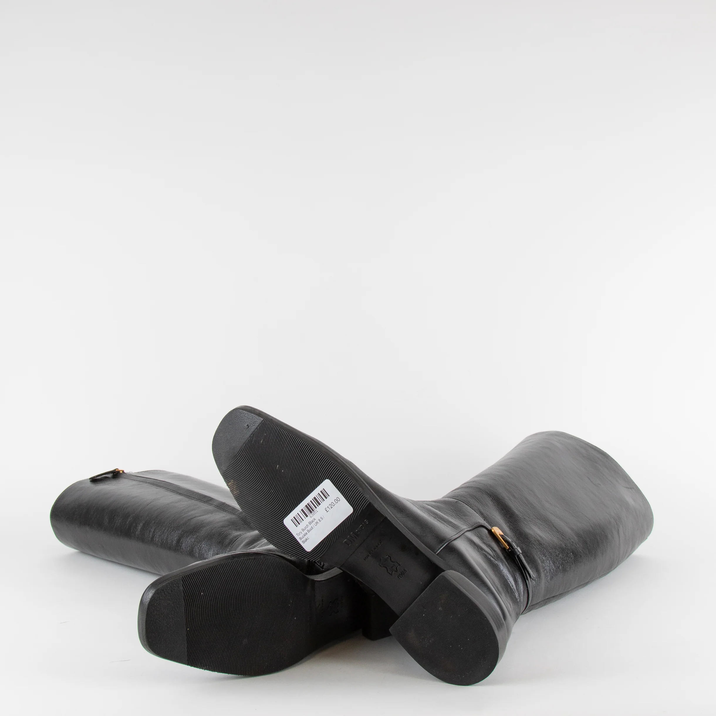 Tory Burch Black Buckle Boot - Image 6