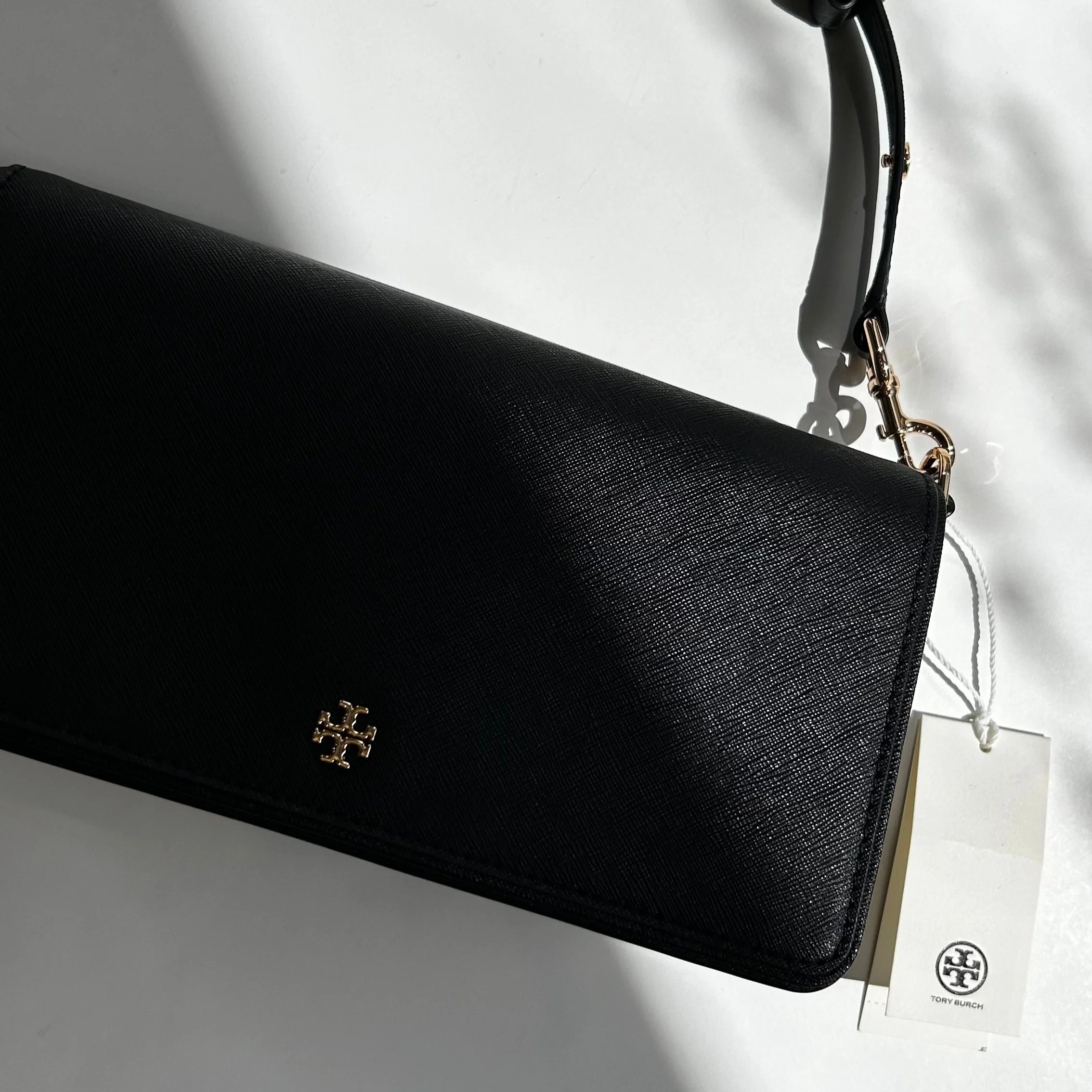 Tory Burch Black Emerson Convertible Strap Crossbody - Image 8