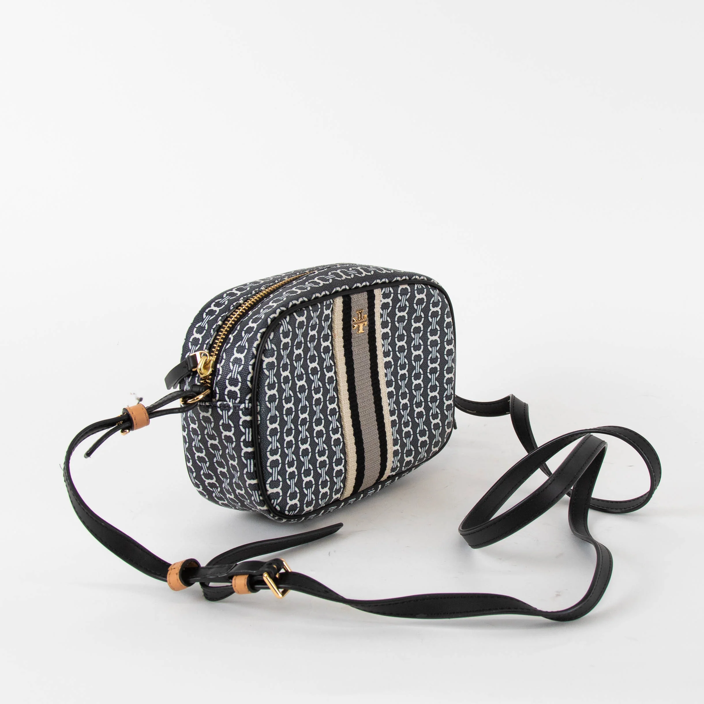 Tory Burch Link Pattern Gemini Crossbody Bag - Image 2