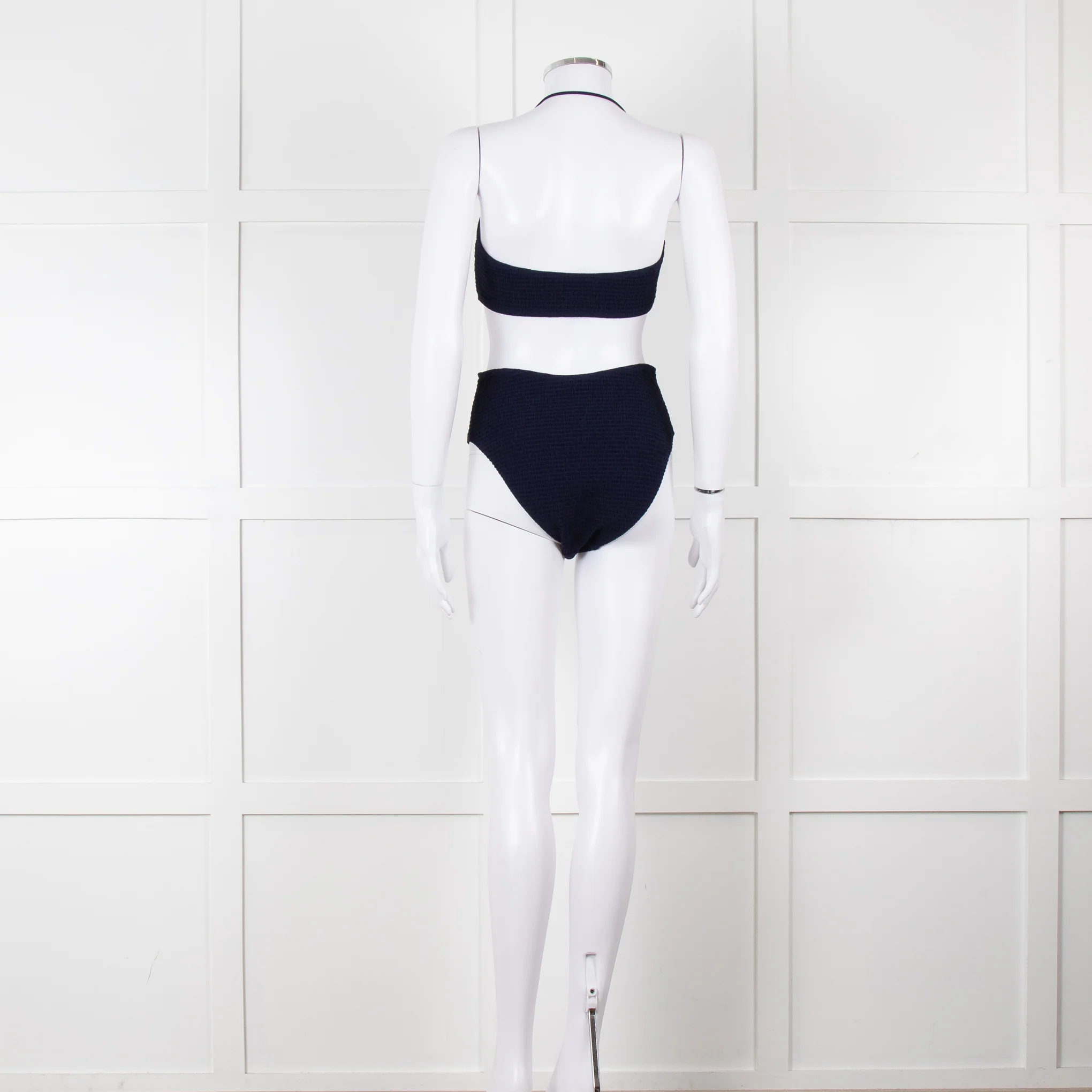 Tory Burch Navy Ruched Bikini Set - Image 5