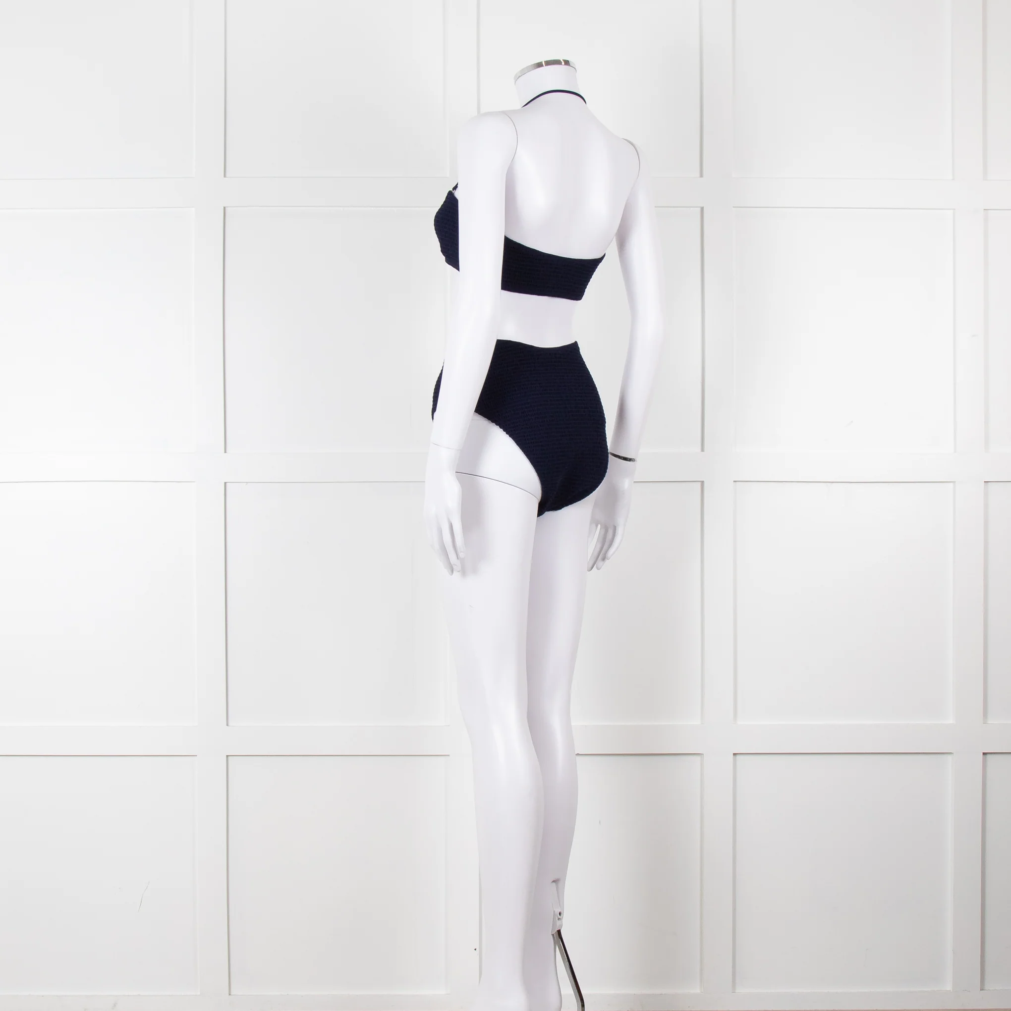 Tory Burch Navy Ruched Bikini Set - Image 6