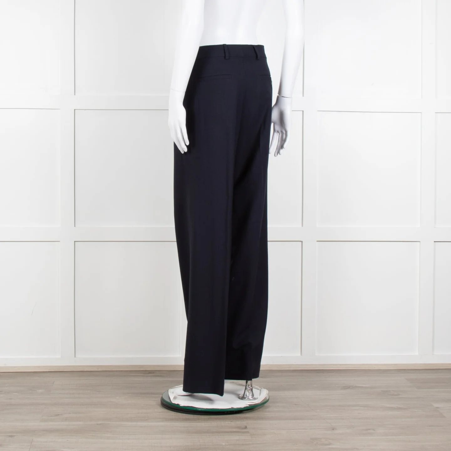 Tory Burch Navy Tailored Trousers - Image 4