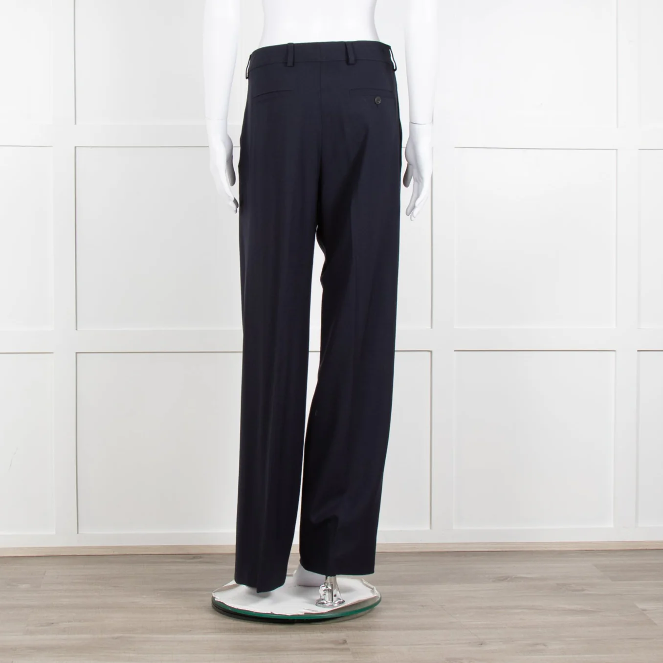 Tory Burch Navy Tailored Trousers - Image 5