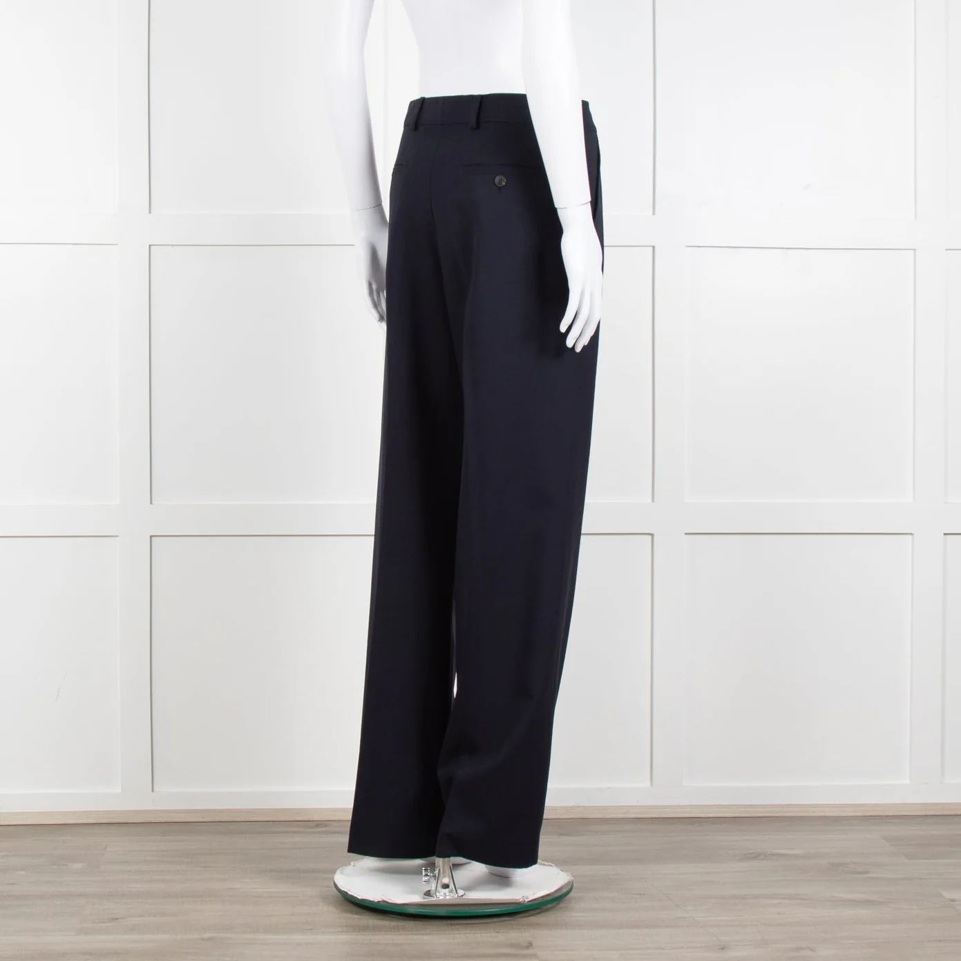 Tory Burch Navy Tailored Trousers - Image 6