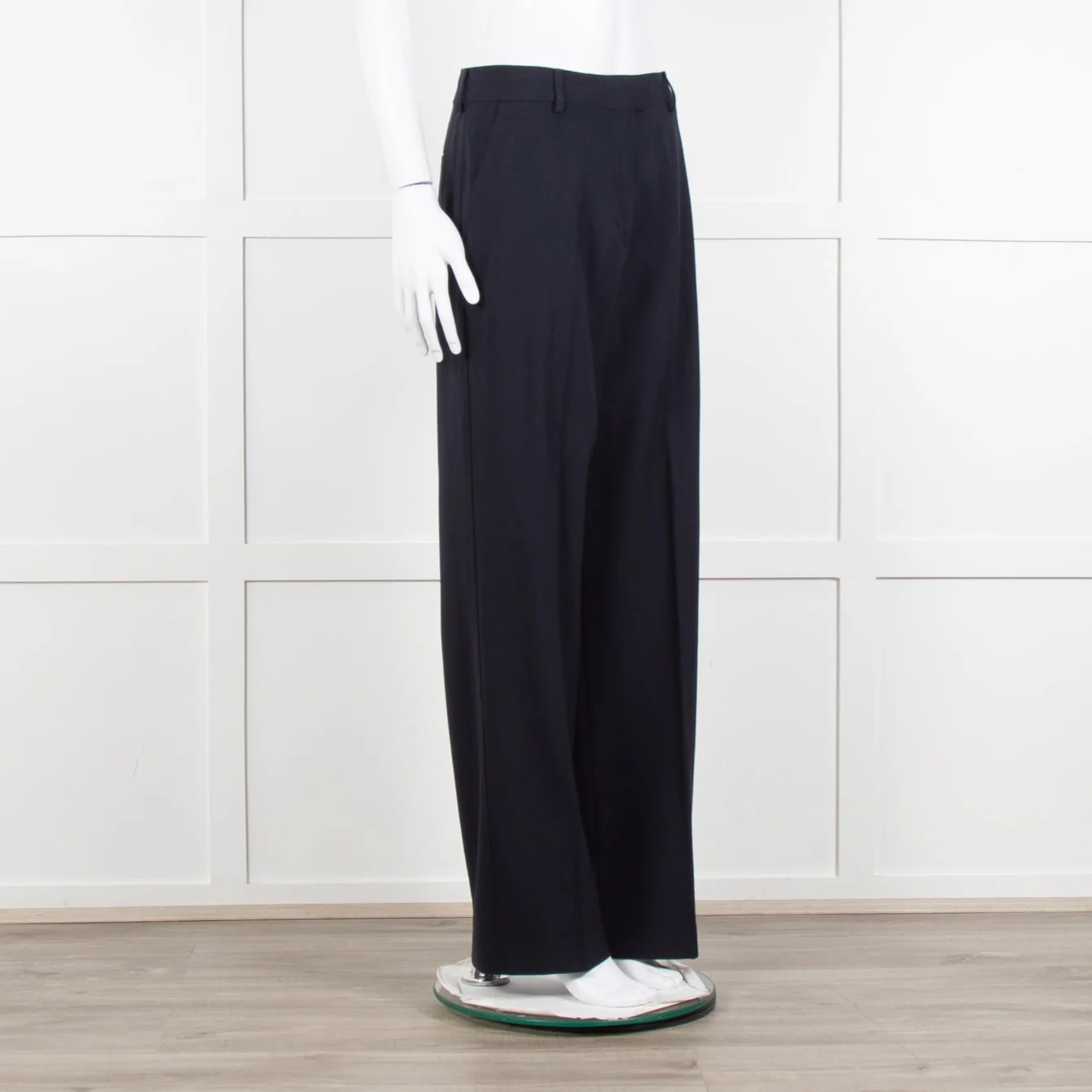 Tory Burch Navy Tailored Trousers - Image 8