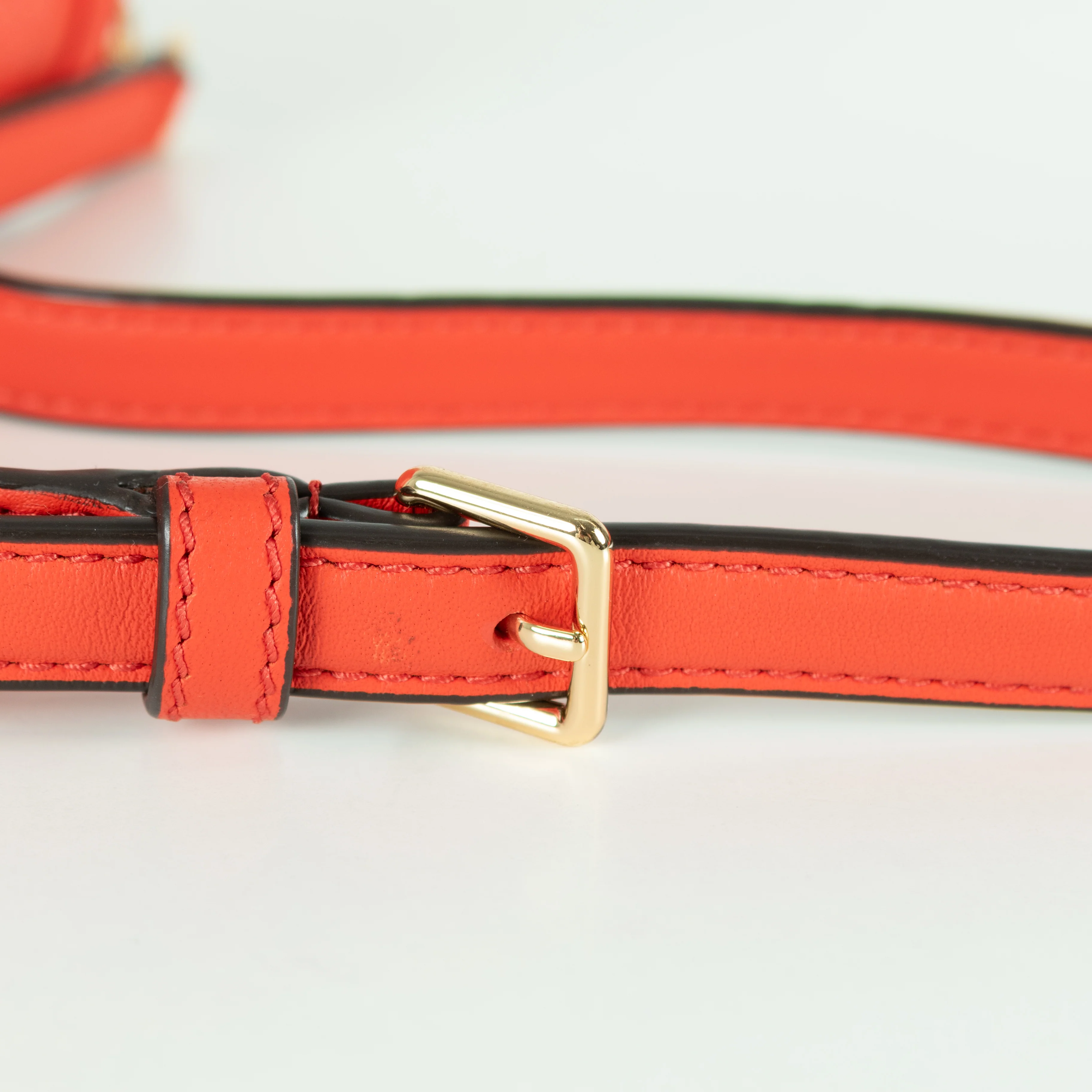 Tory Burch Orange Crossbody Bag McGraw Collection - Image 12