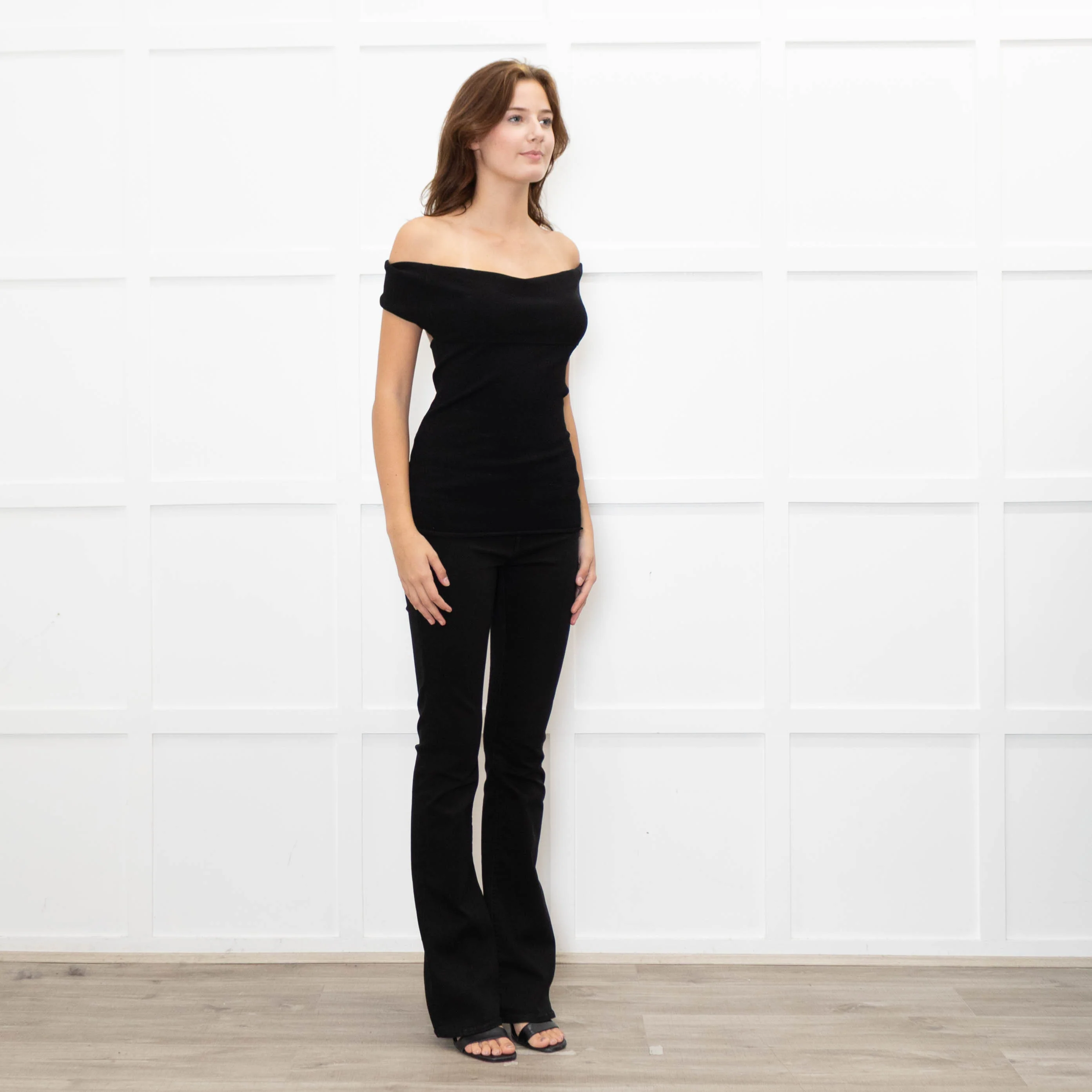 Toteme Black Knit Slip Through Top - Image 7