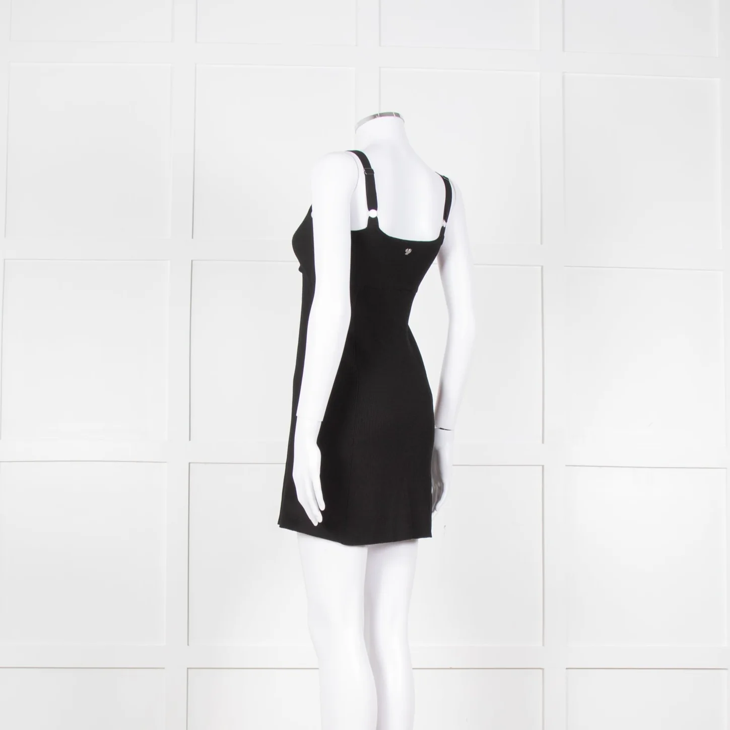 Twinset Black Knit Knot Front Open Sleeveless Top - Image 7