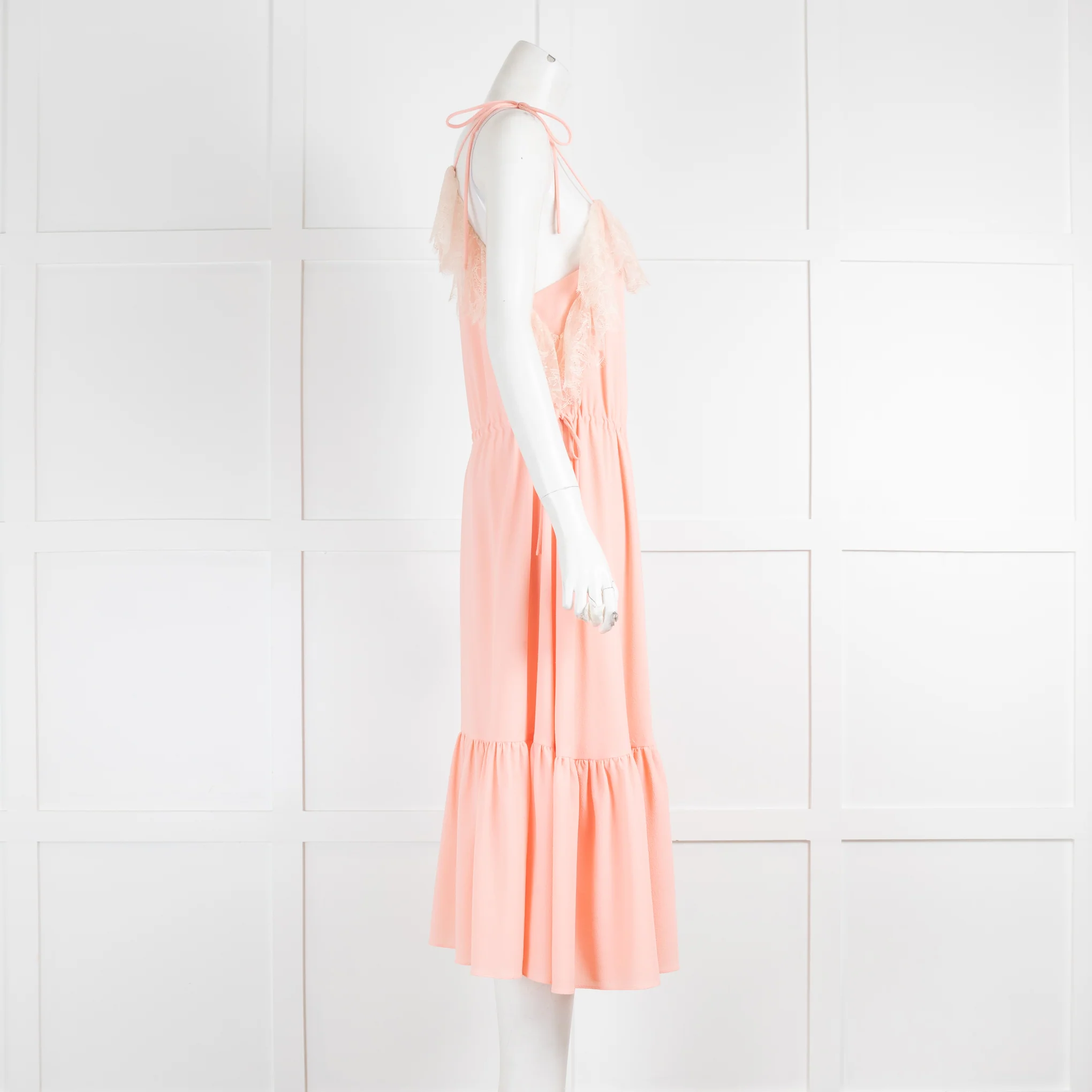 Twinset Pink Lace Dress - Image 2