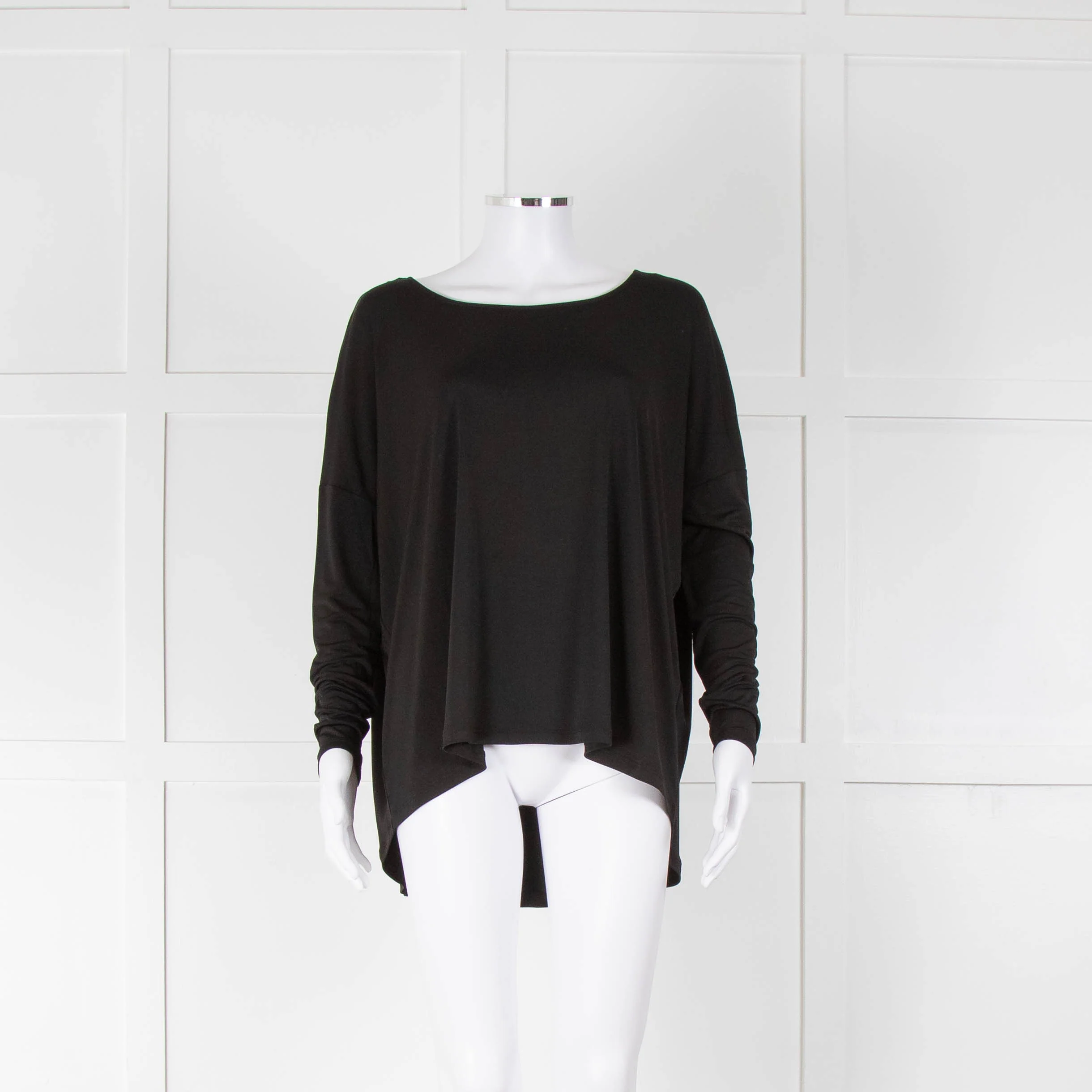 Twist & Tango Black Stretch Jersey Top