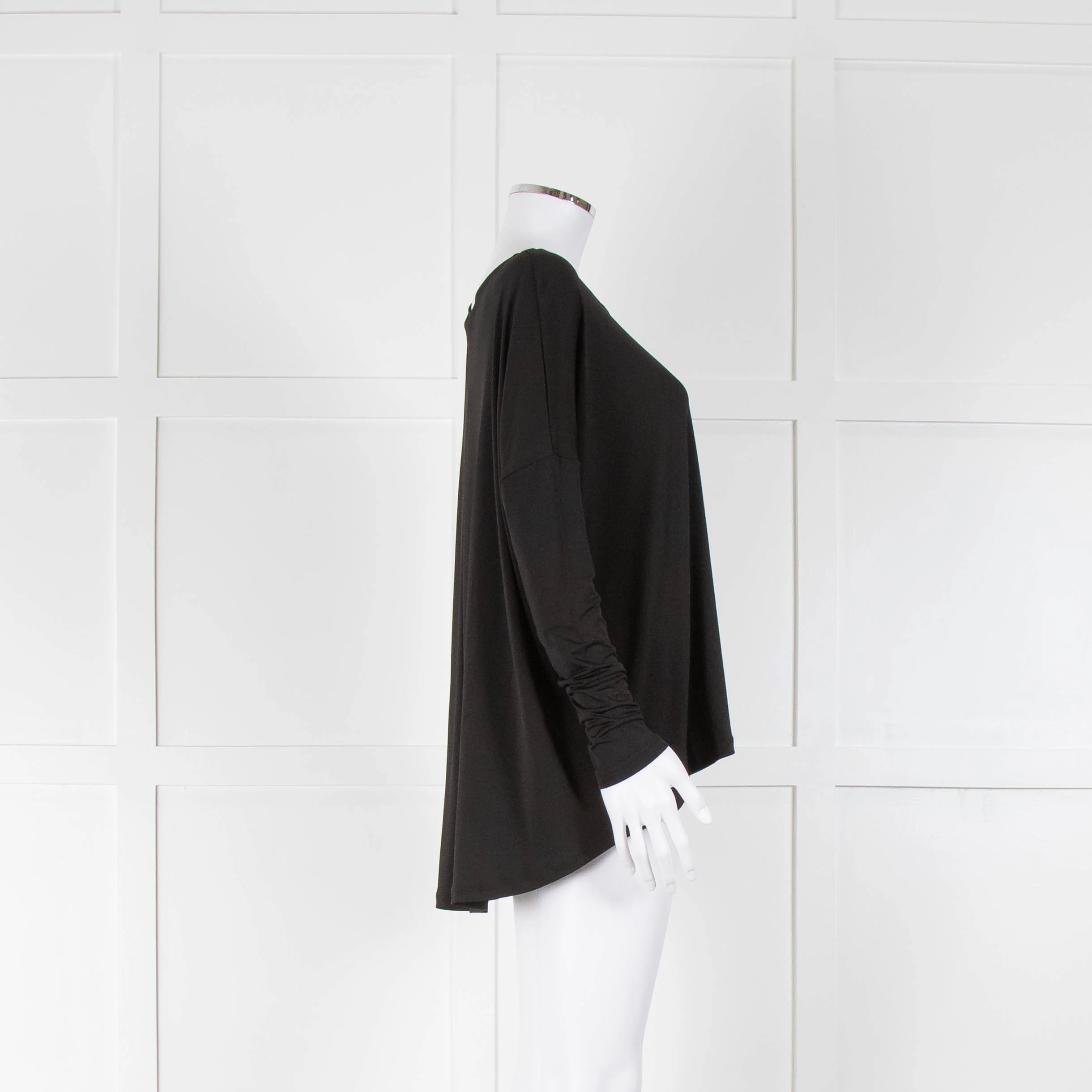 Twist & Tango Black Stretch Jersey Top - Image 2