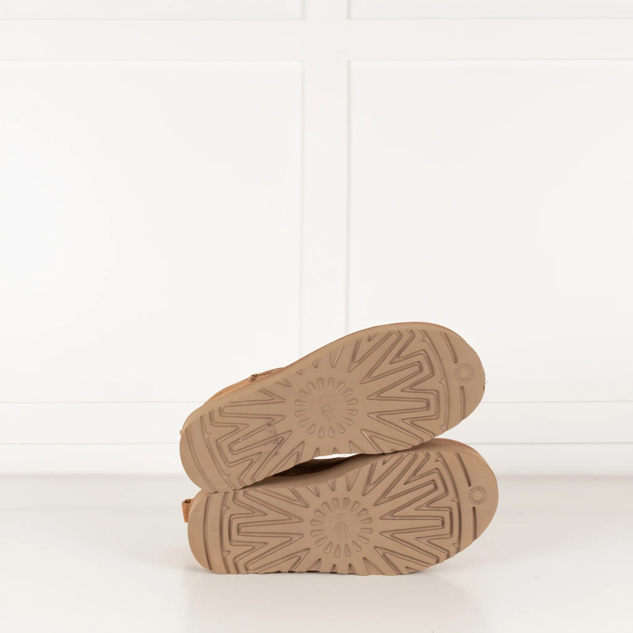 Ugg Tan Suede Classic Ultra Mini Platform Boots - Image 7