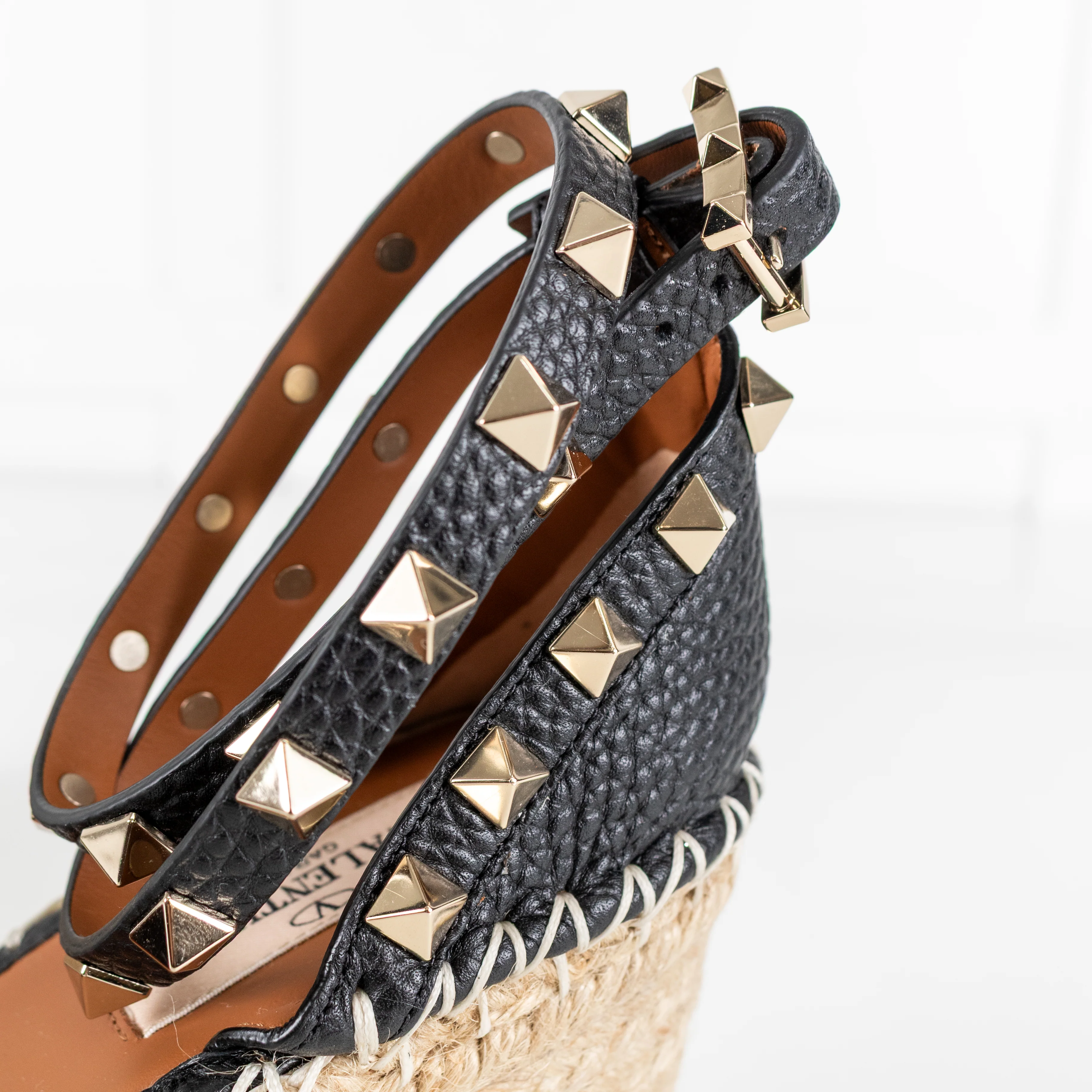 Valentino Garavani Rockstud  Black Espadrilles - Image 13