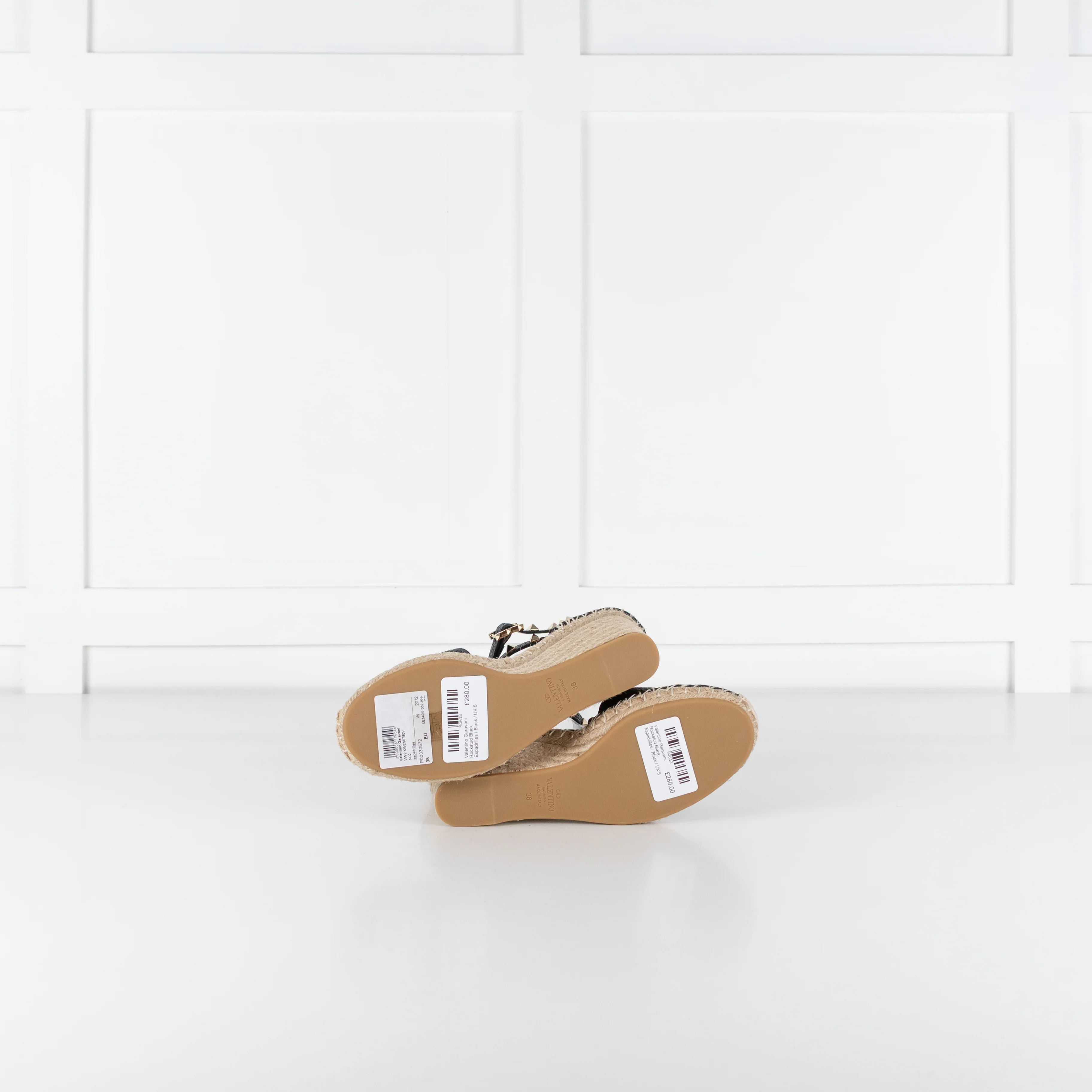 Valentino Garavani Rockstud  Black Espadrilles - Image 8