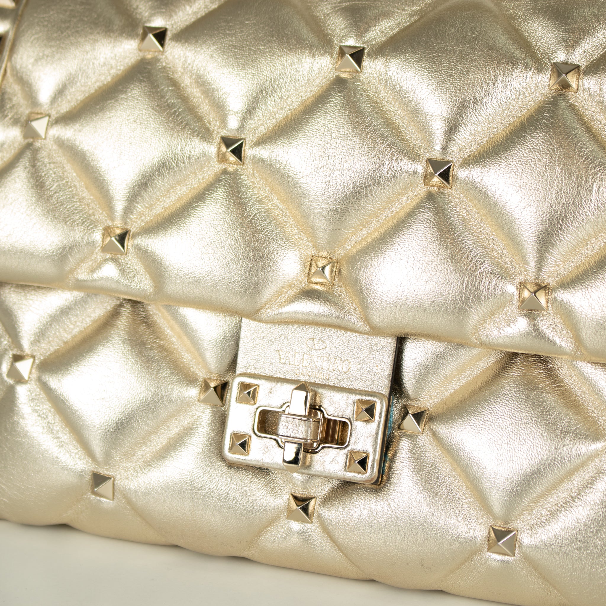 Valentino Gold Candystud Bag - Image 7