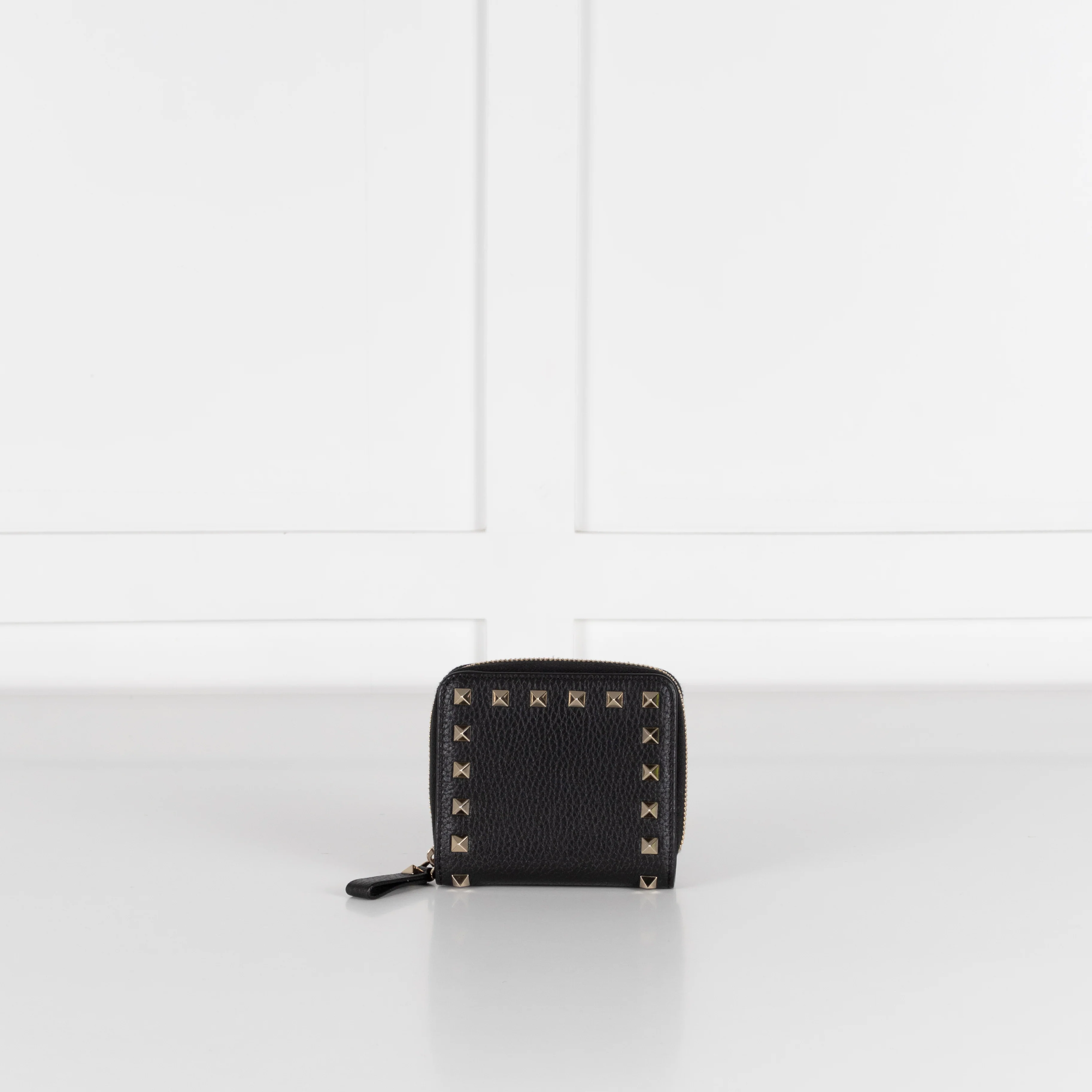 Valentino Grained Rockstud Zip Purse - Image 3