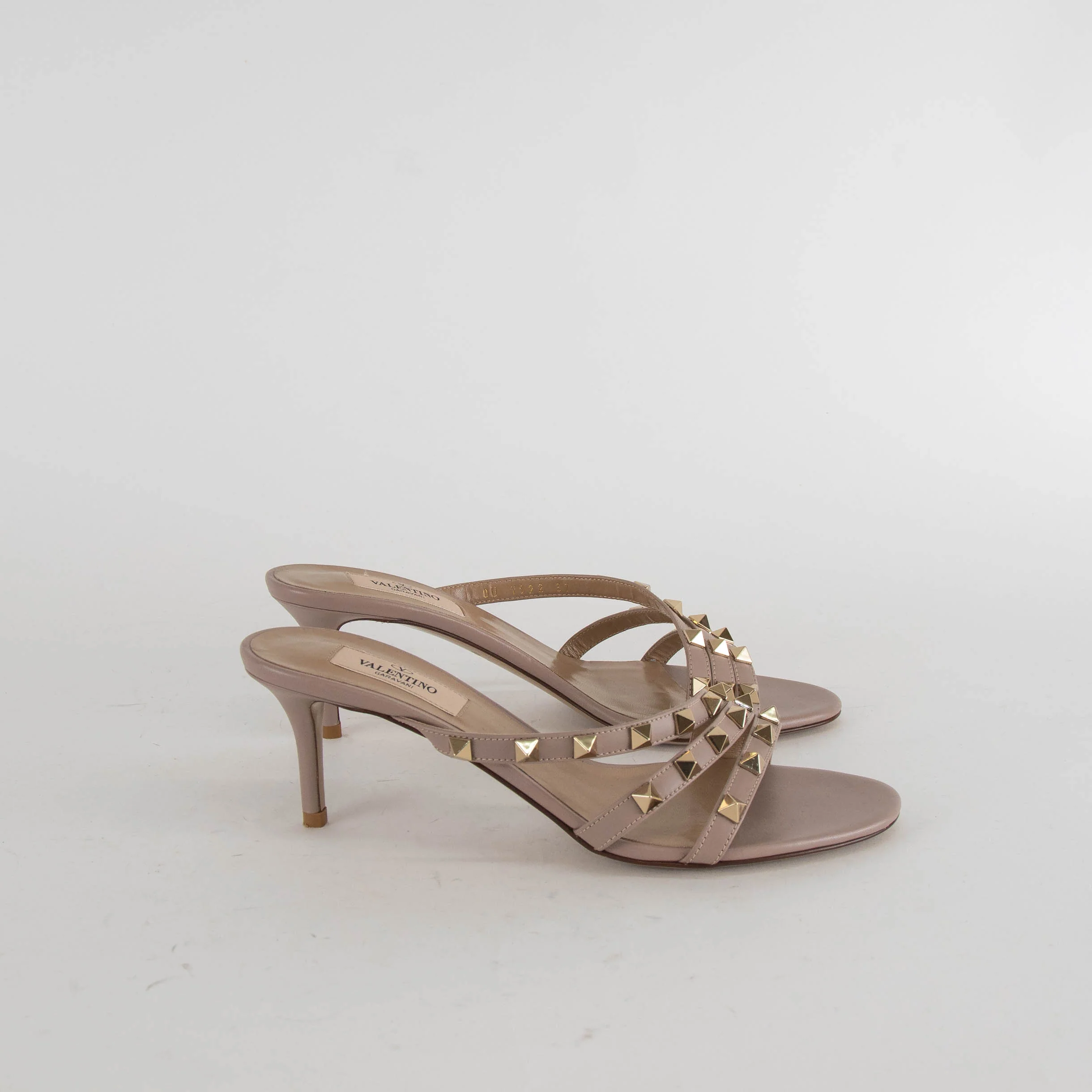 Valentino Garavani Rockstud Strappy Toe Mule - Image 6