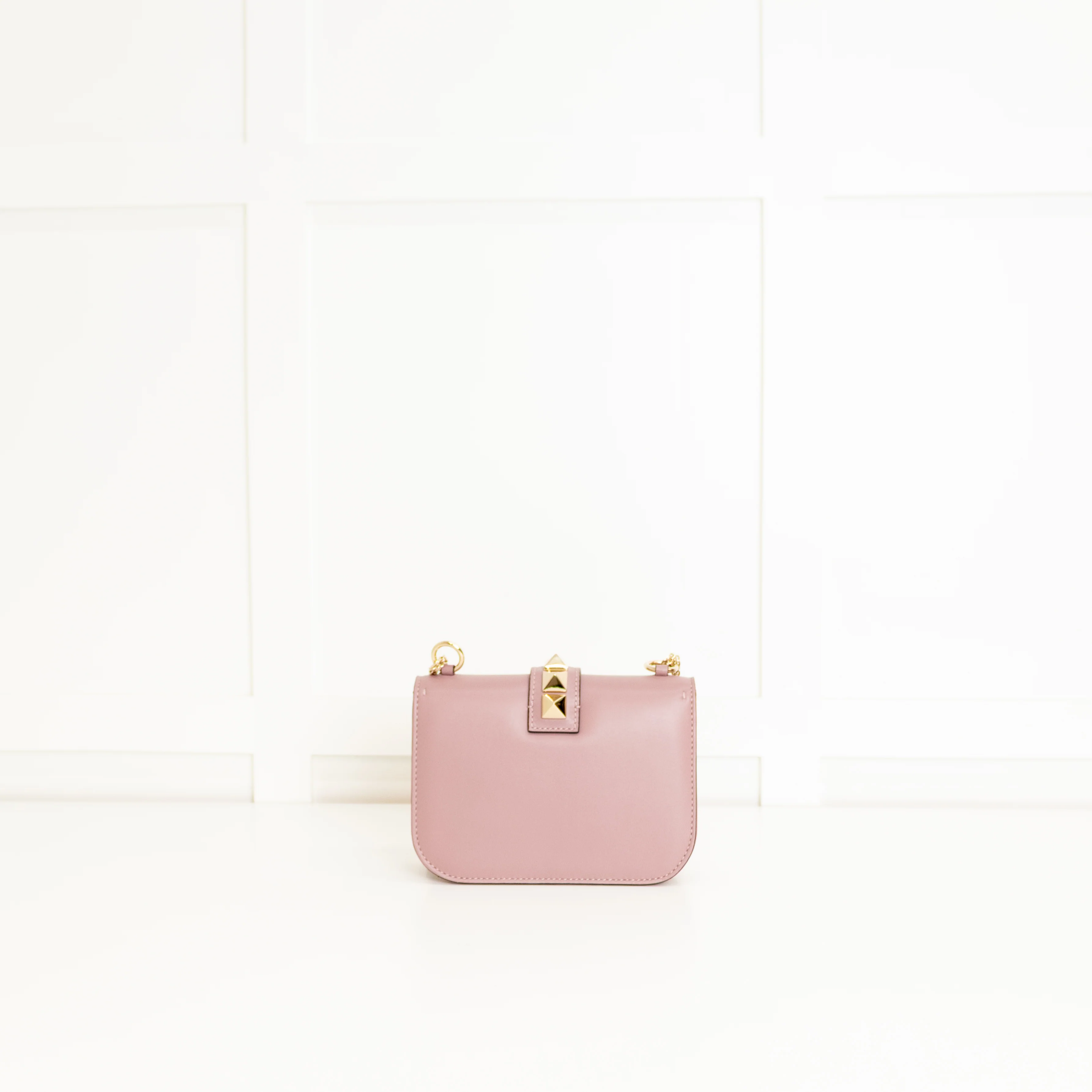 Valentino Pink Rockstud Bag - Image 6