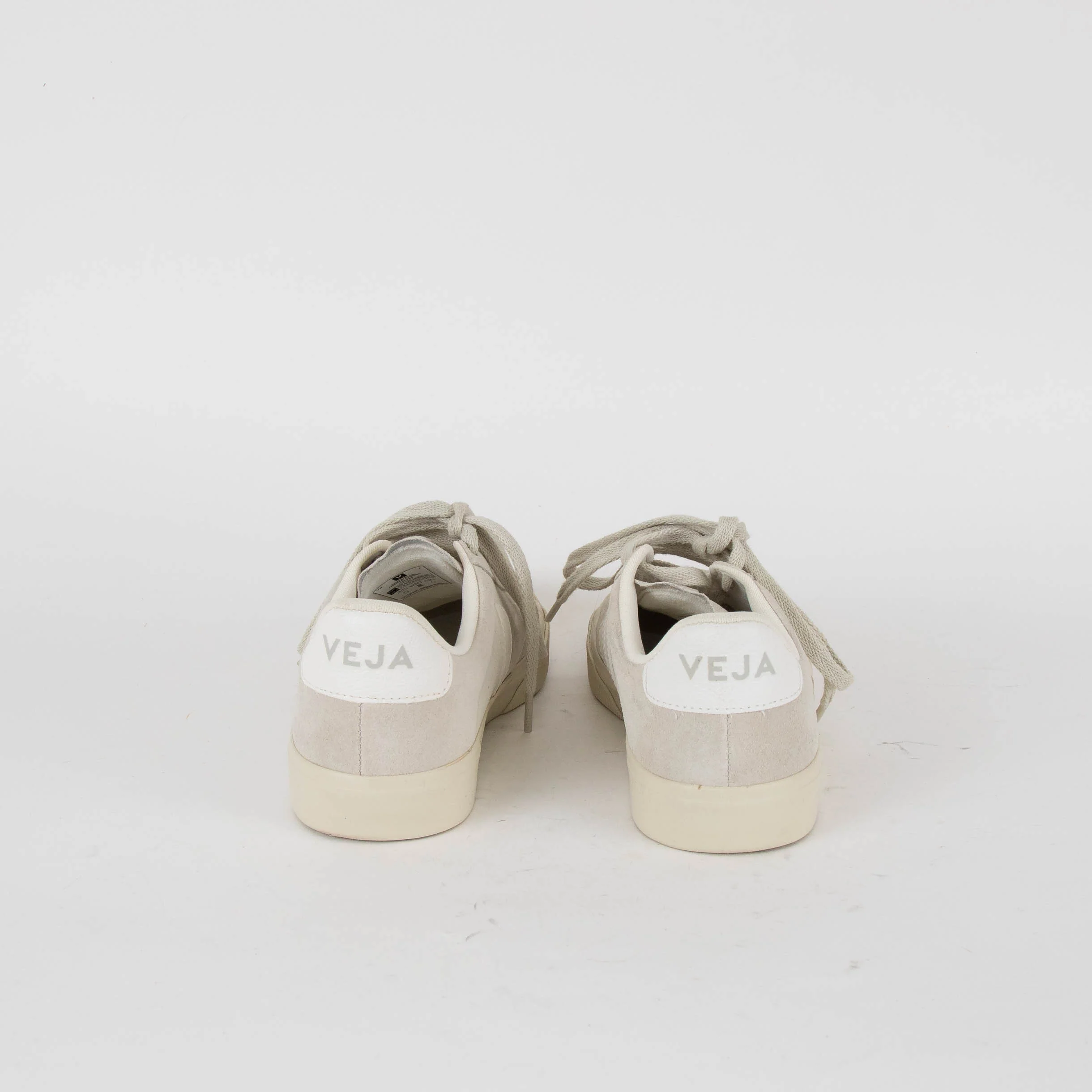 Veja Off White Suede Campus Trainers - Image 4