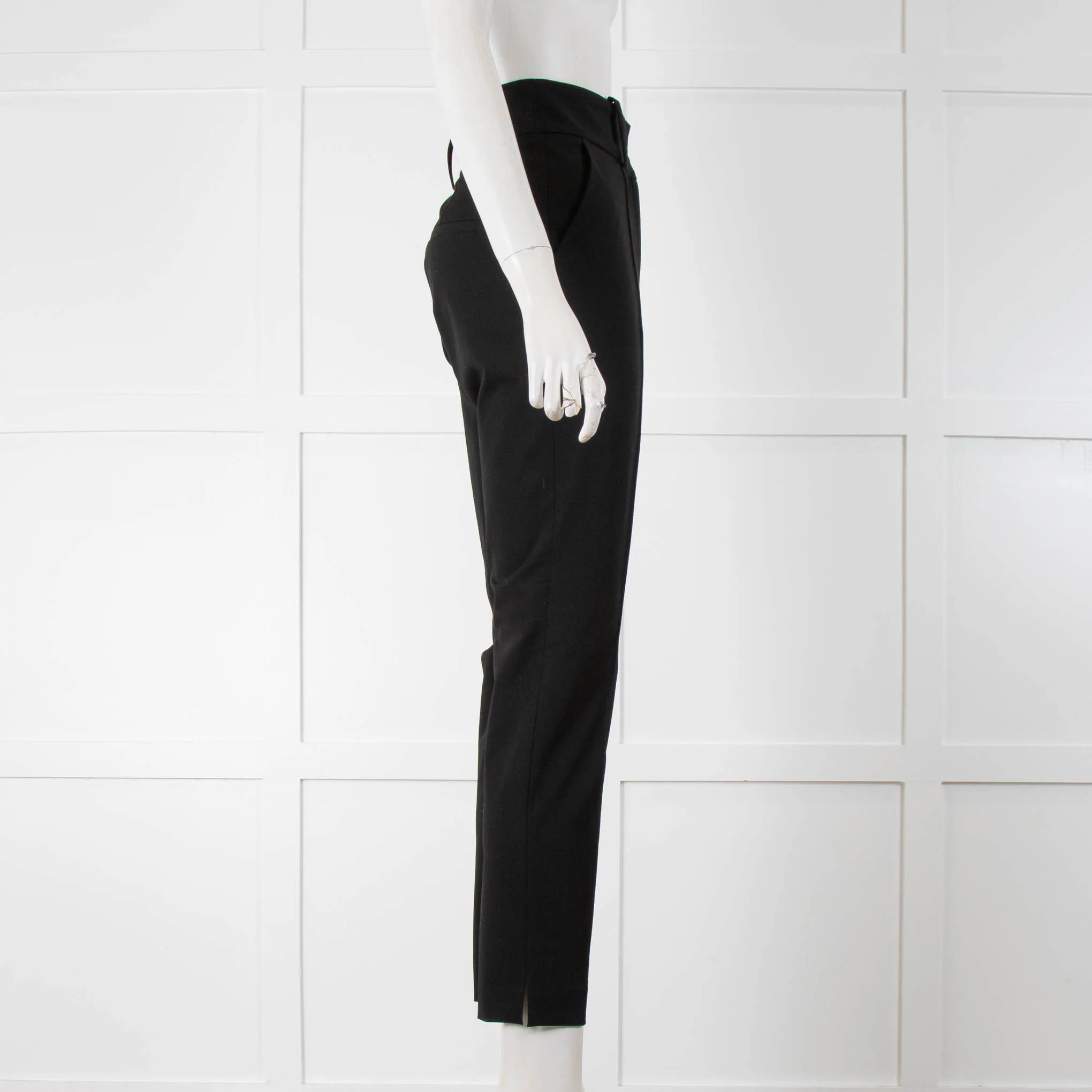 Veronica Beard Black Stretch Suiting Trousers - Image 2