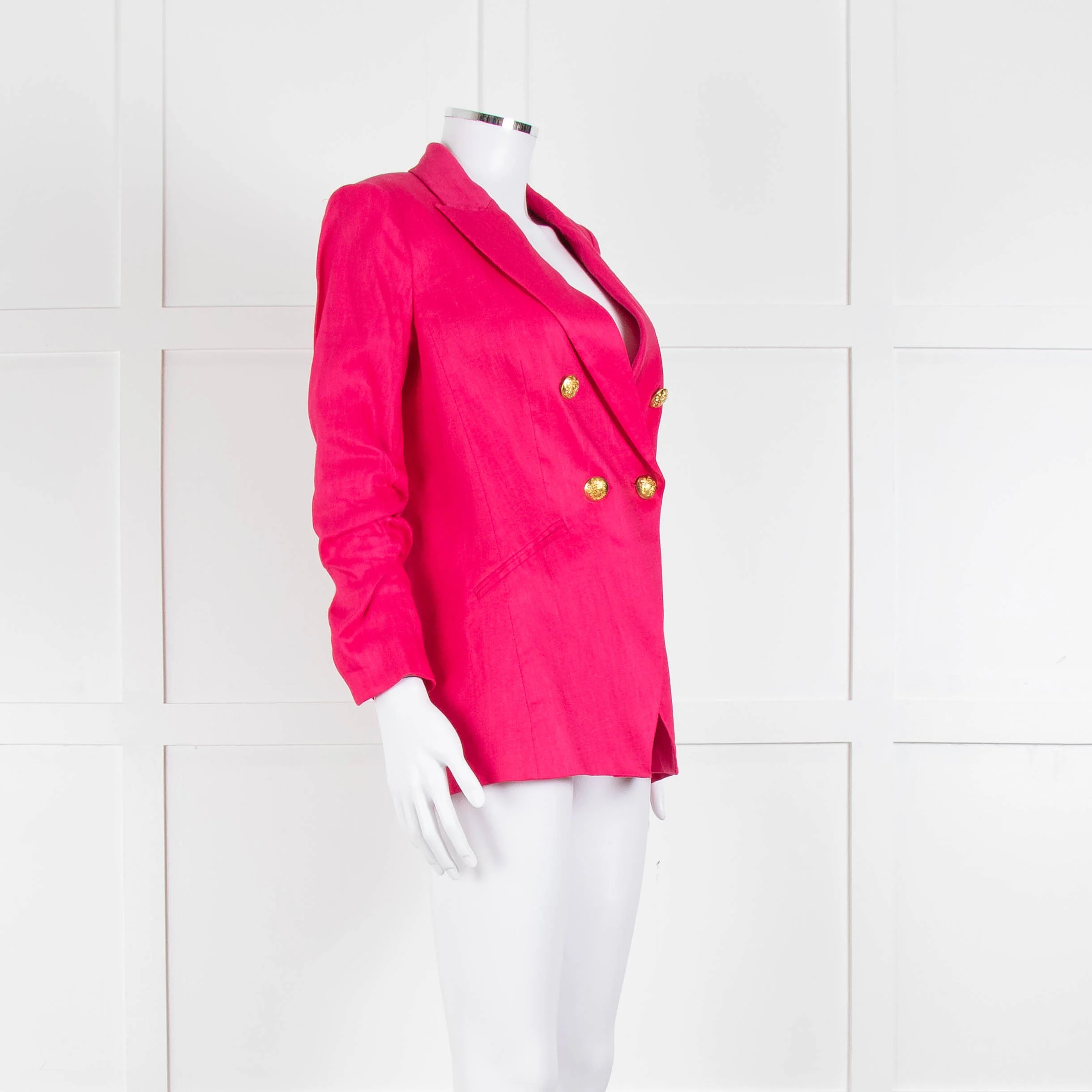 Veronica Beard Fuchsia Pink Blazer Jacket - Image 2