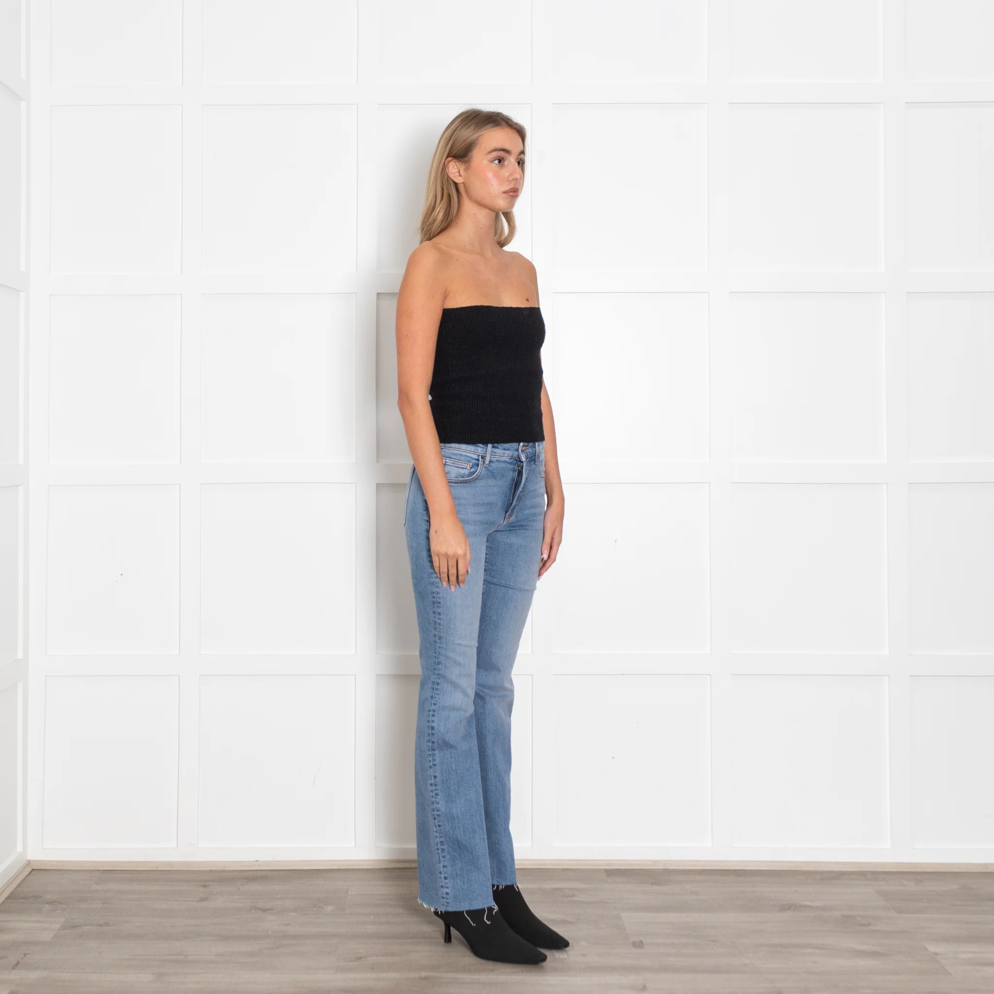 Veronica Beard Pale Wash Cameron Mid Rise Jeans - Image 7