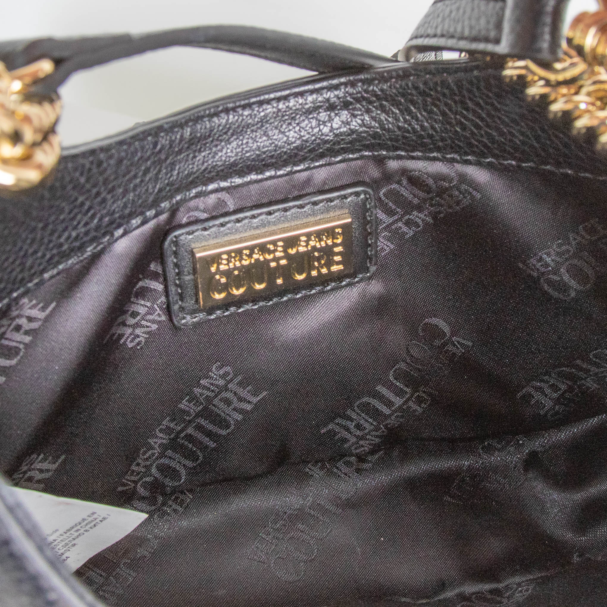 Versace Buckle Shoulder Bag - Image 6