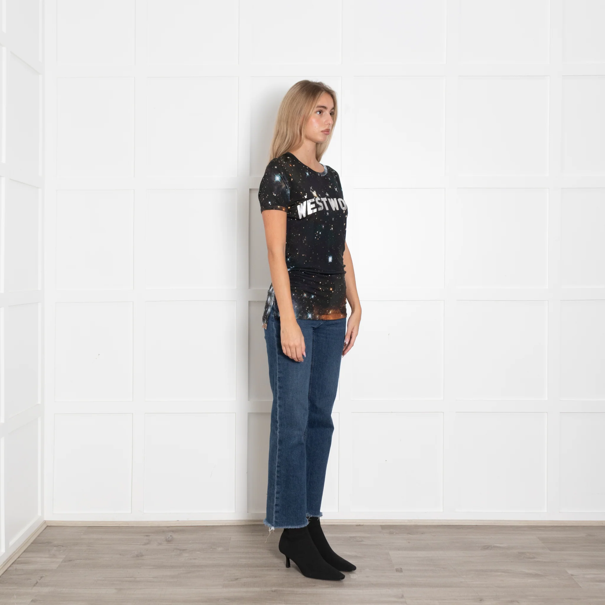 Vivienne Westood Galaxy Print 'Westwood' Tshirt - Image 7