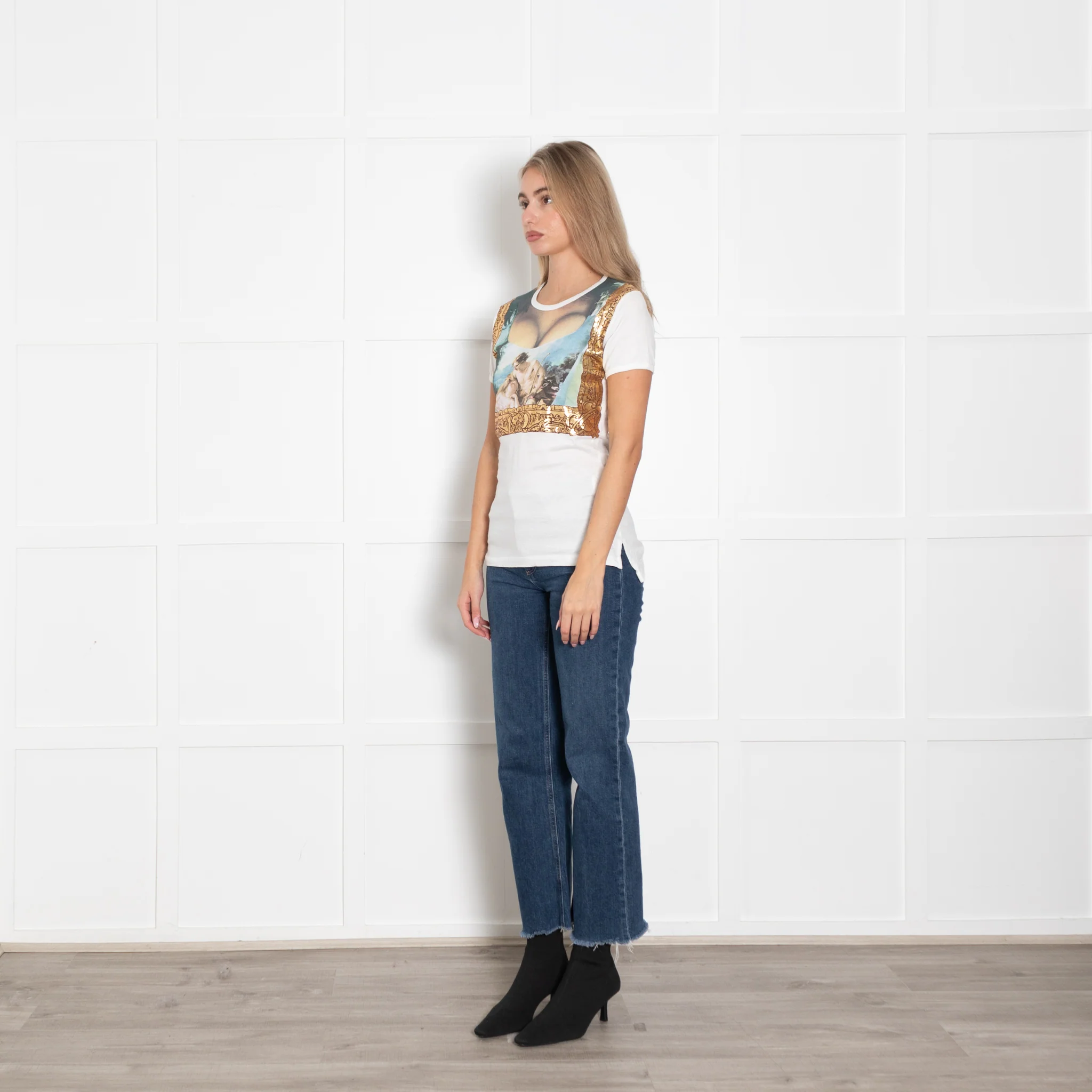 Vivienne Westwood White Graphic Tshirt - Image 3