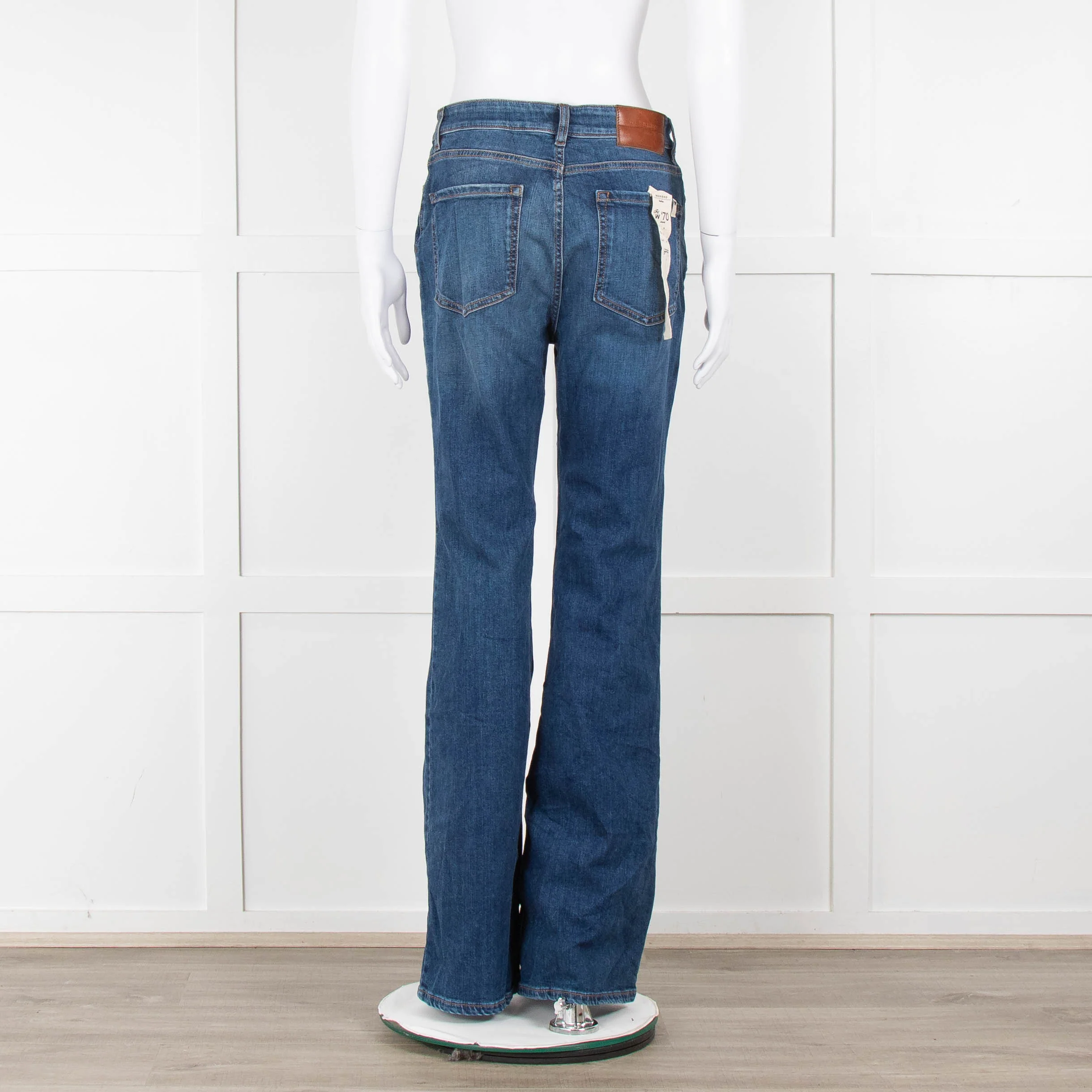 Weekend Max Mara Blue Denim Flared Jeans - Image 5