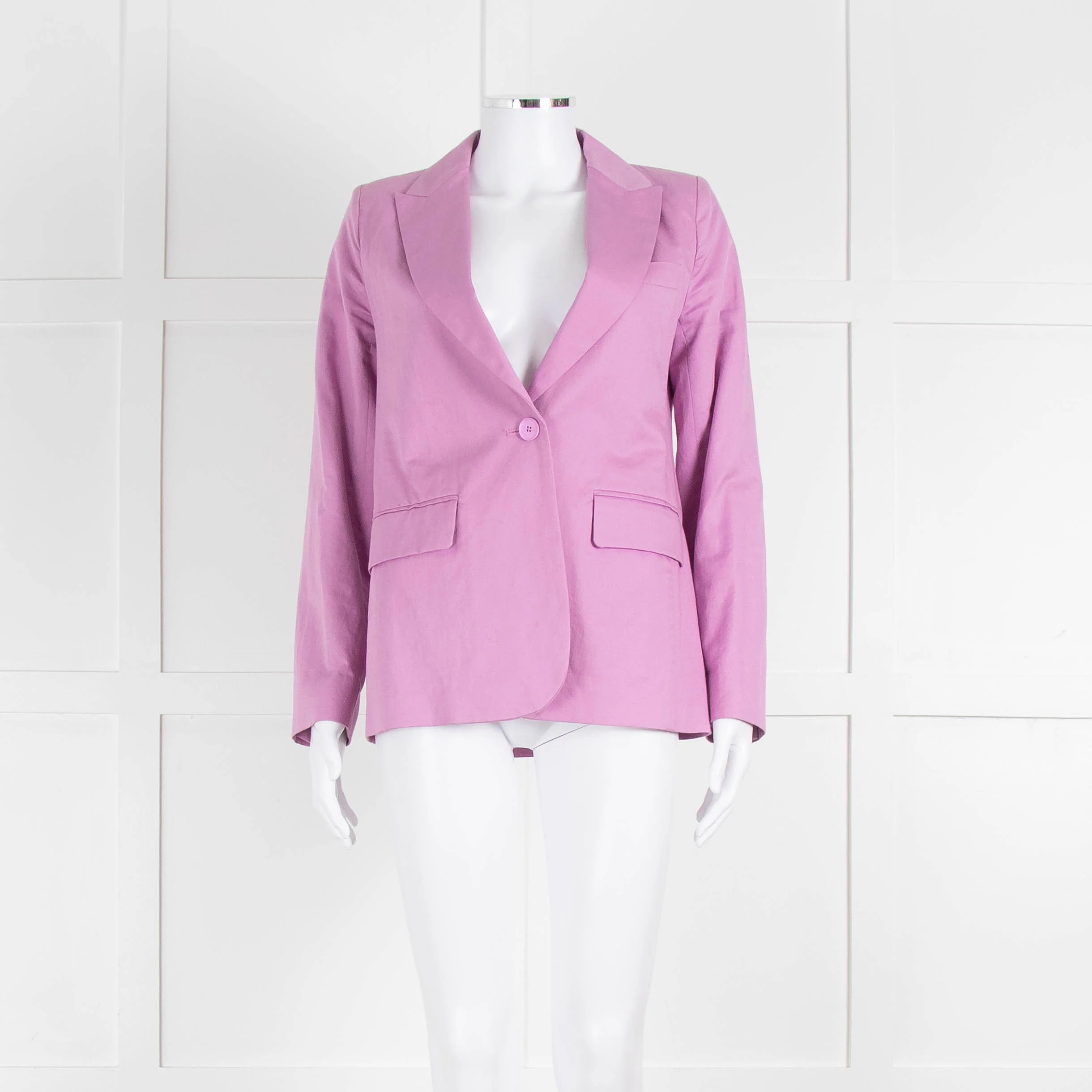 Weekend Max Mara Lilac Cotton Blazer