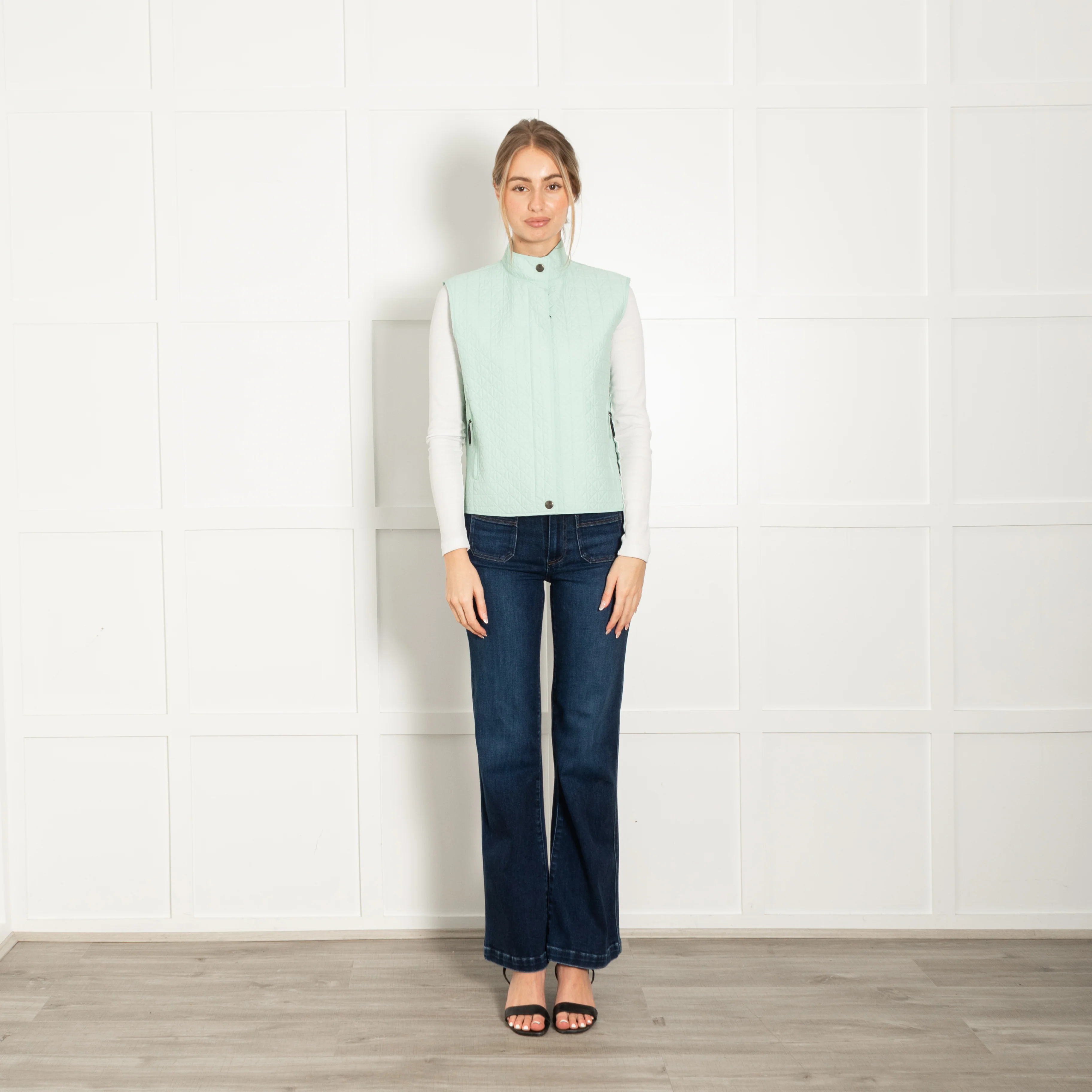 Weekend Max Mara Mint Green Sleeveless Gilet